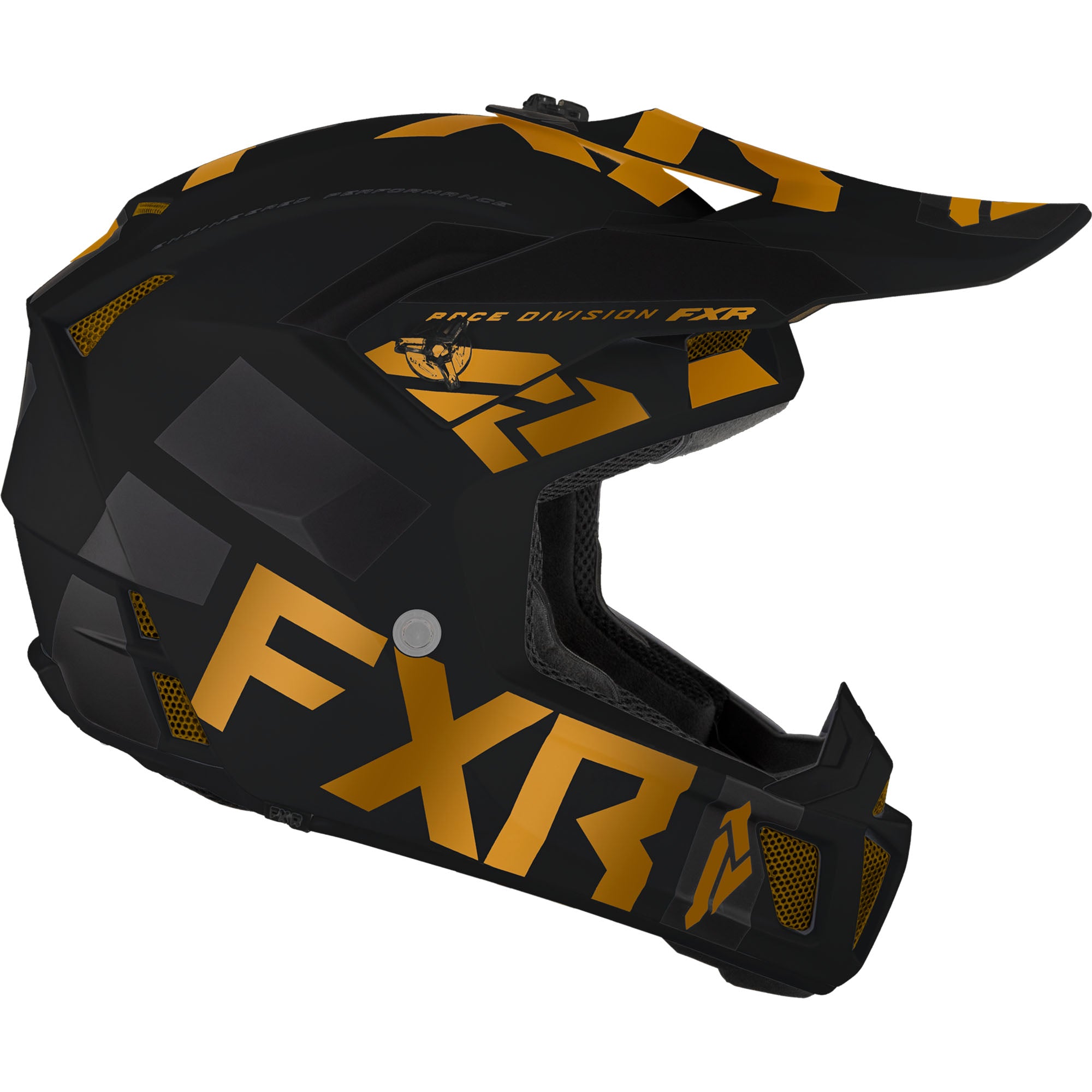 FXR Clutch Evo LE Offroad Helmet Black/Gold