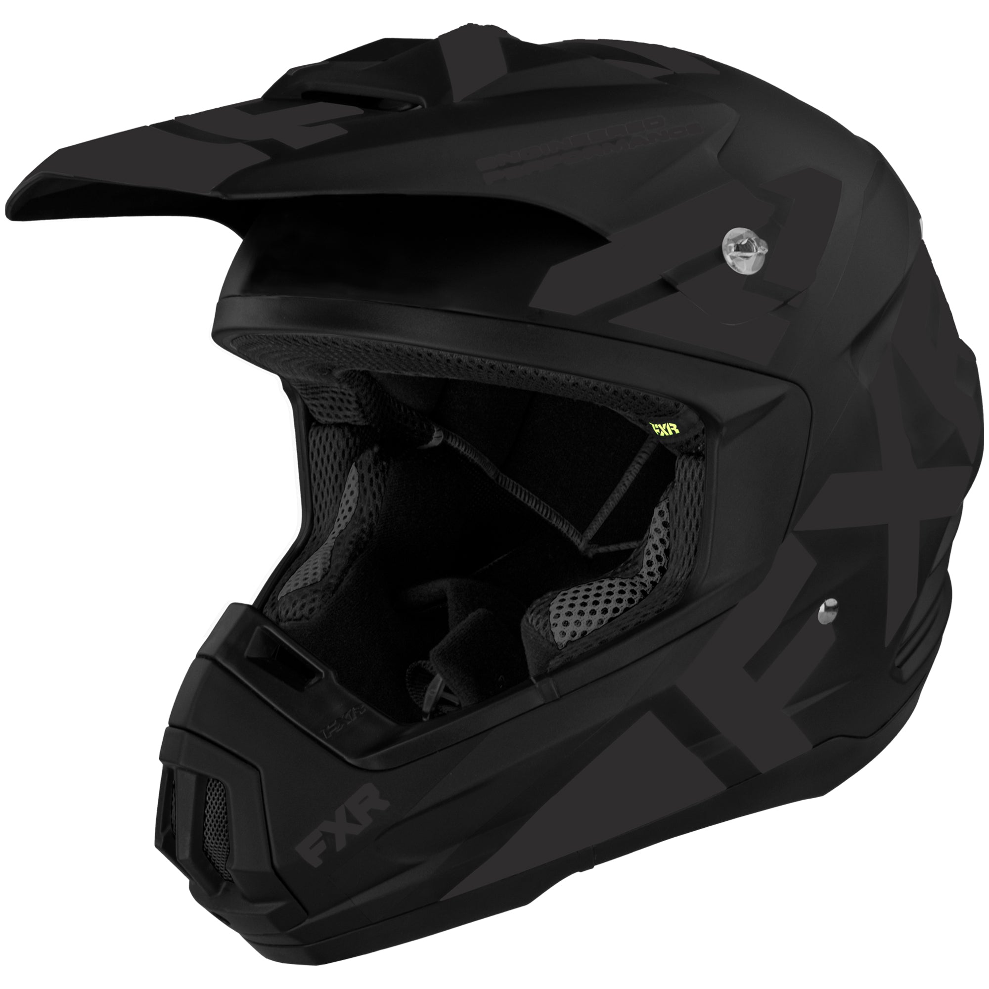 FXR Torque Team Helmet Black Ops Unisex-Adult