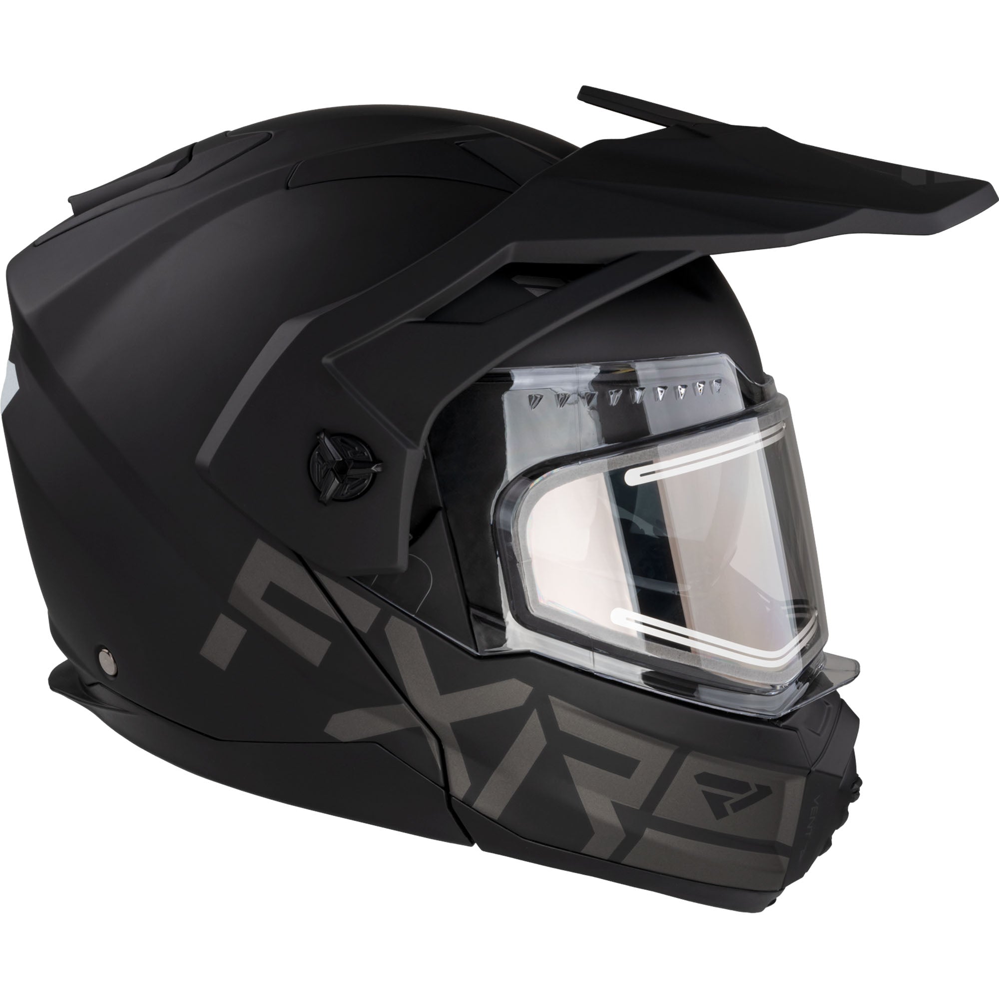 FXR Maverick X Modular Snowmobile Helmet Prime Black