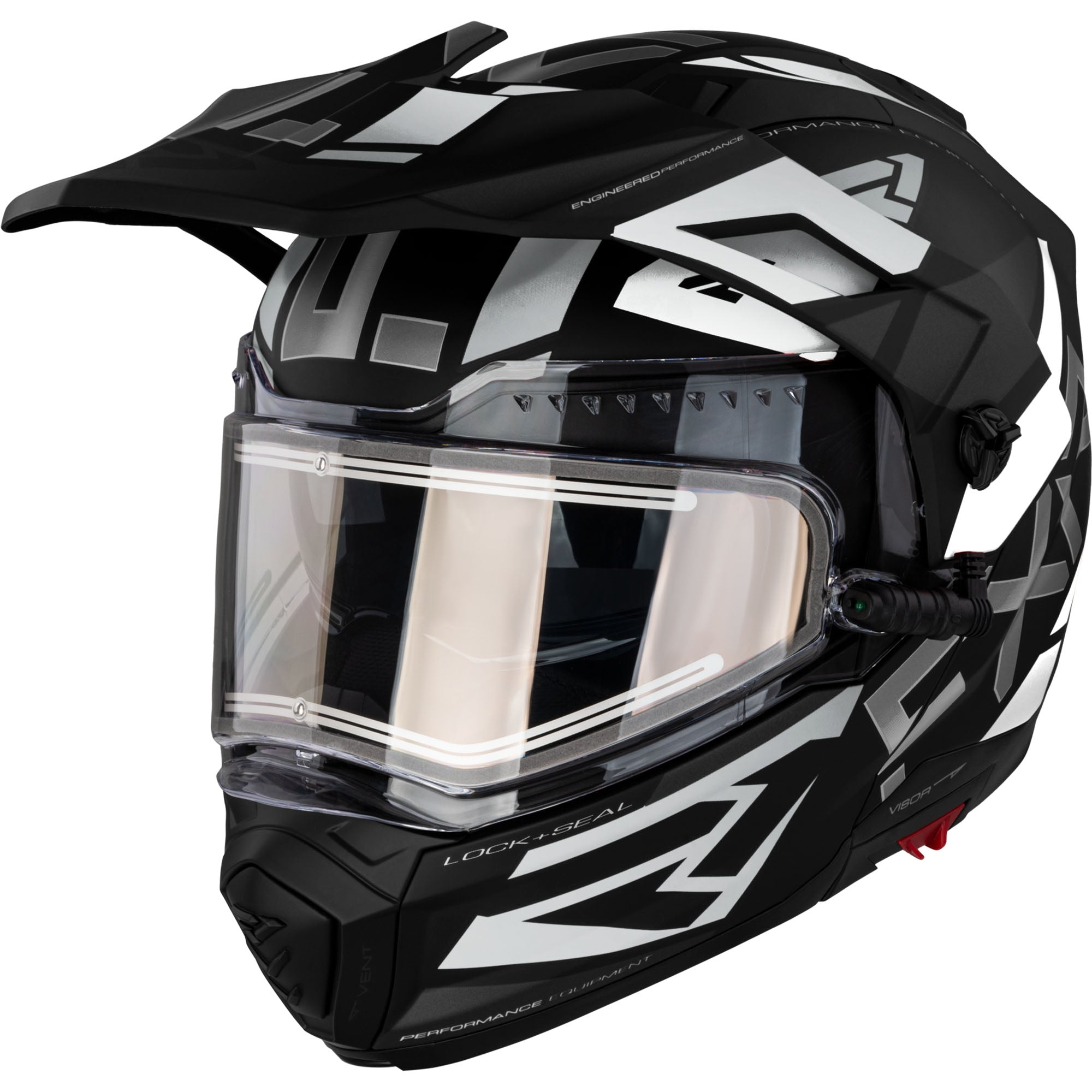 FXR Maverick X Helmet Black/White Unisex-Adult
