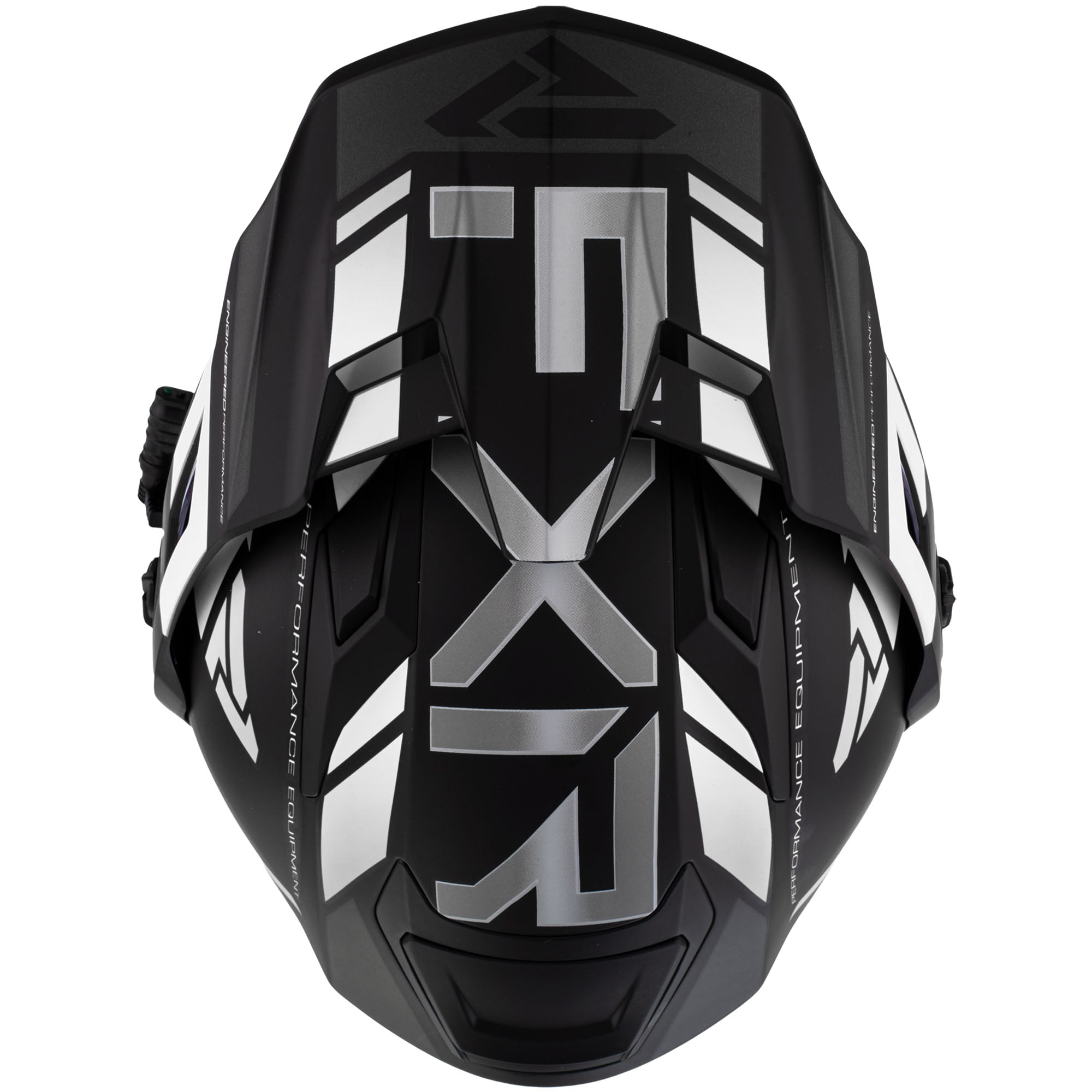 FXR Maverick X Modular Snowmobile Helmet Black/White