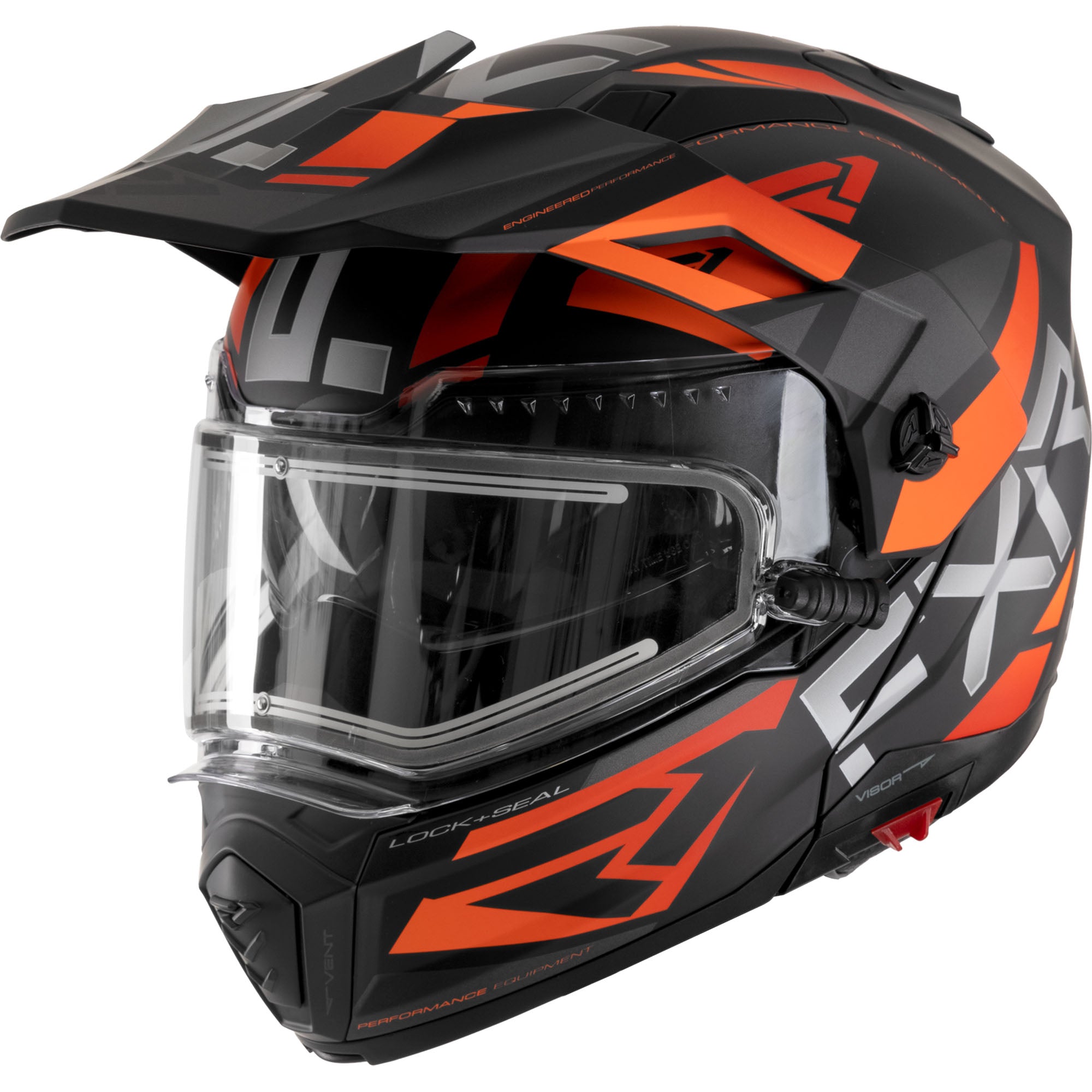 FXR Maverick X Helmet Black/Orange Unisex-Adult