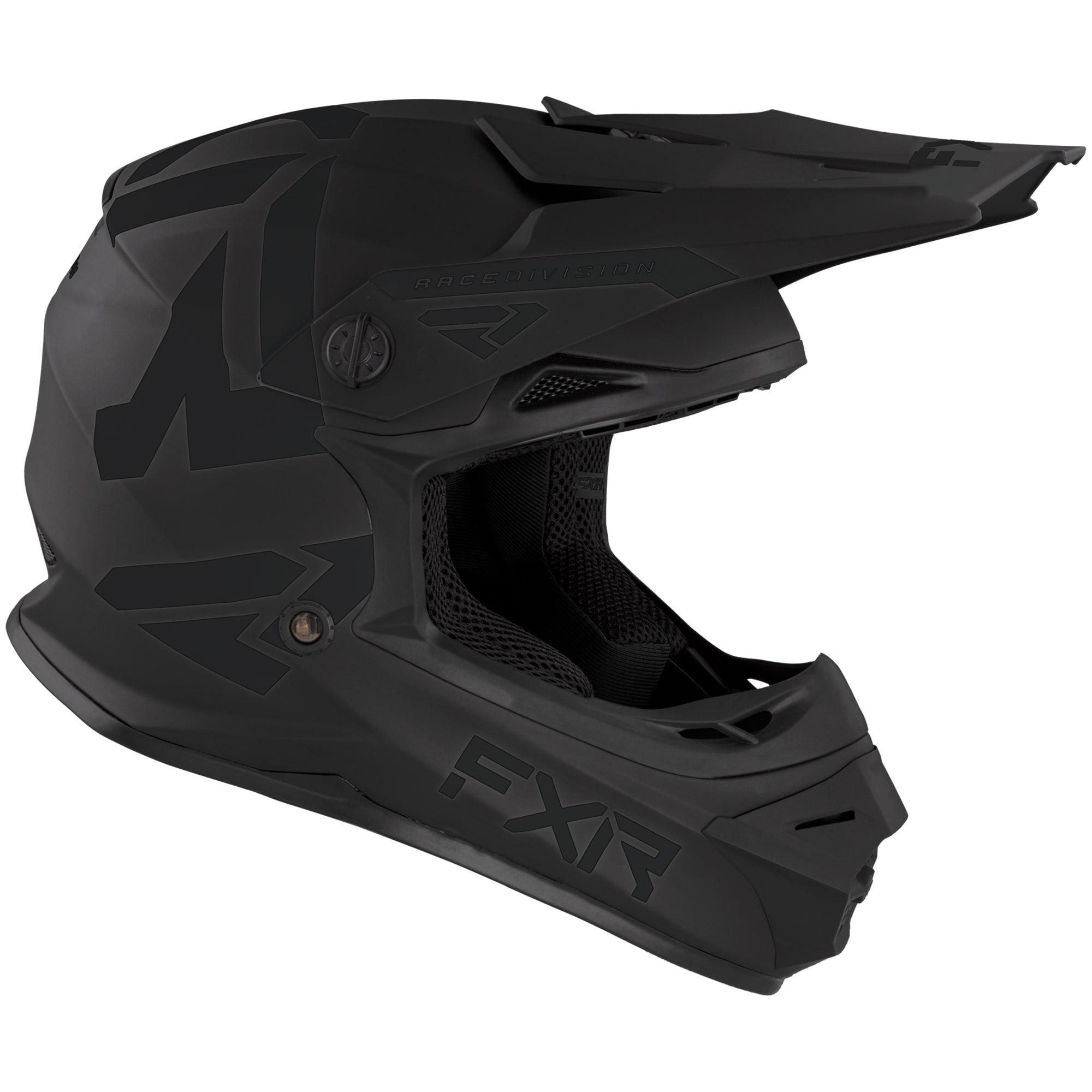 FXR Youth Legion Open Face Offroad Helmet Black Ops