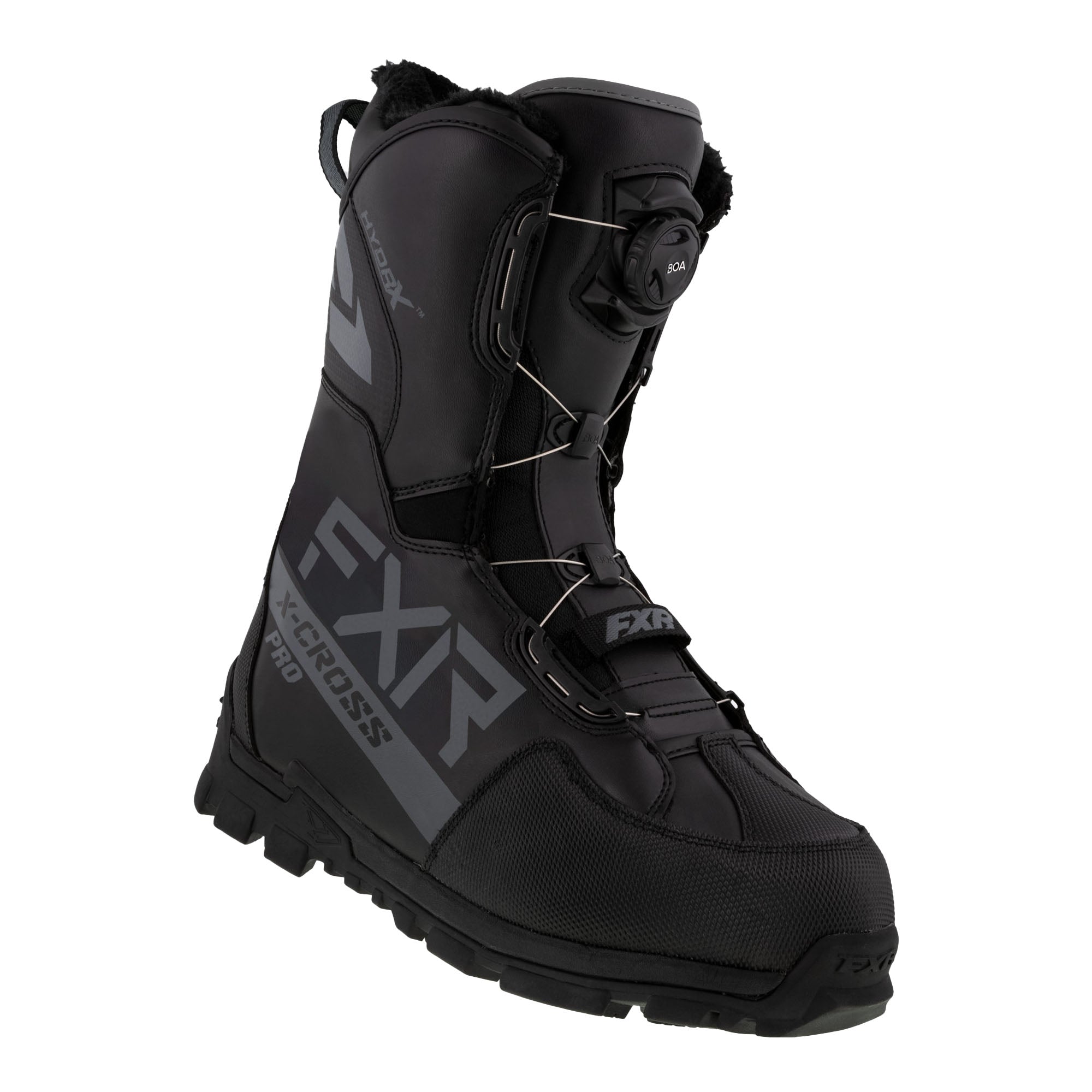 FXR X-Cross Pro BOA Boots Black/White Mens
