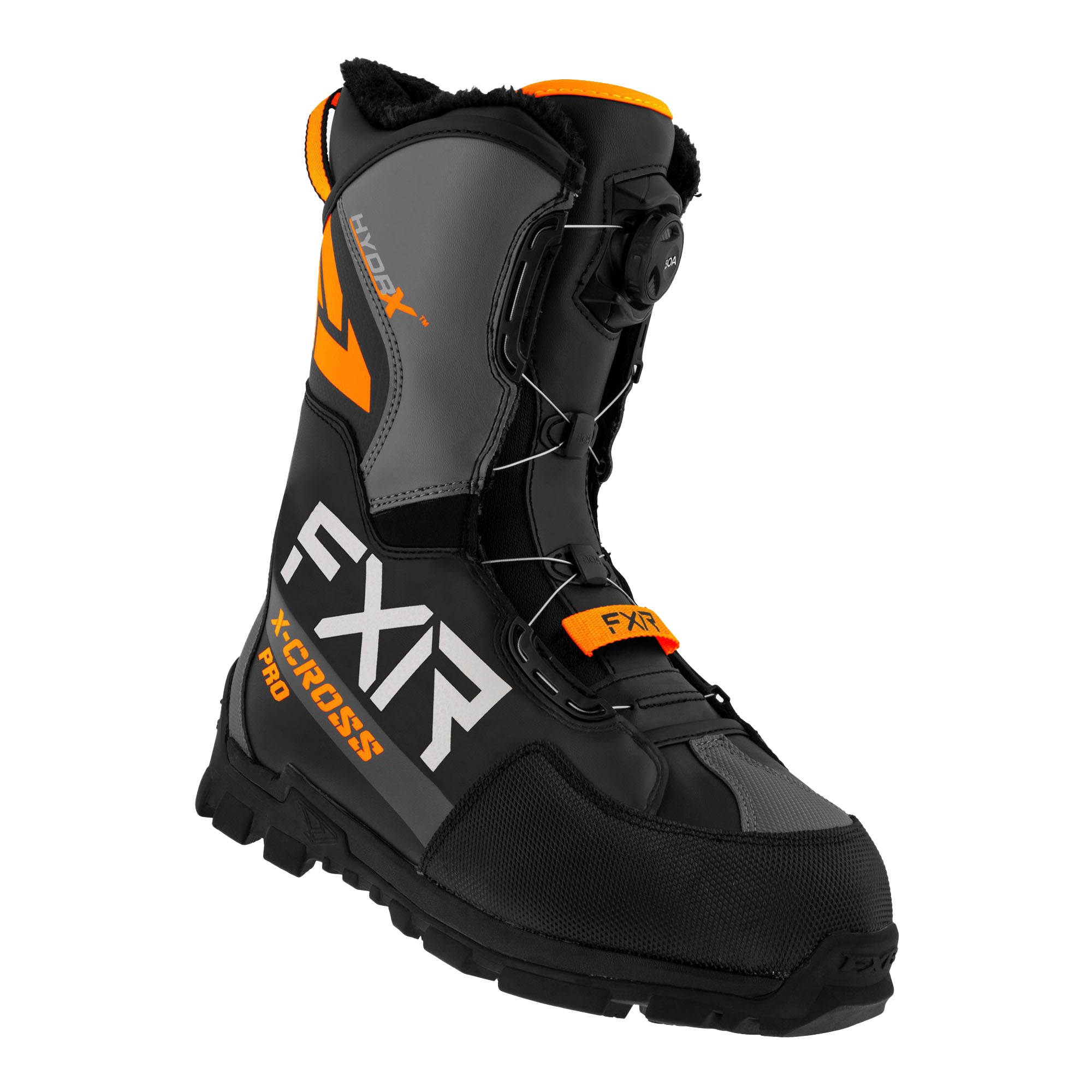 FXR X-Cross Pro BOA Boots Black/Orange Mens