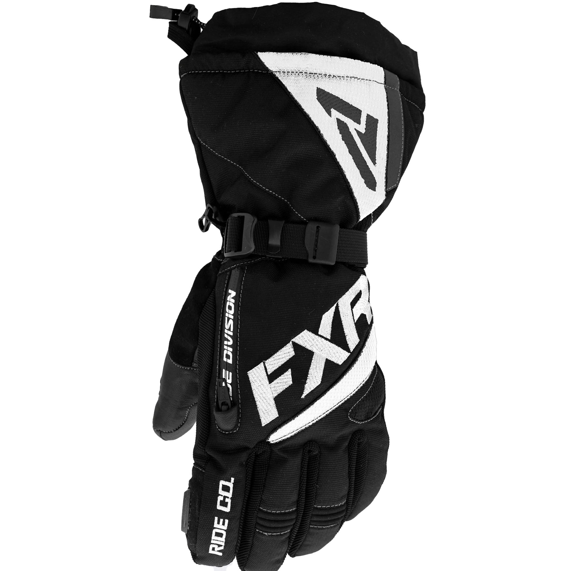 FXR Fuel Gloves Black/White Mens