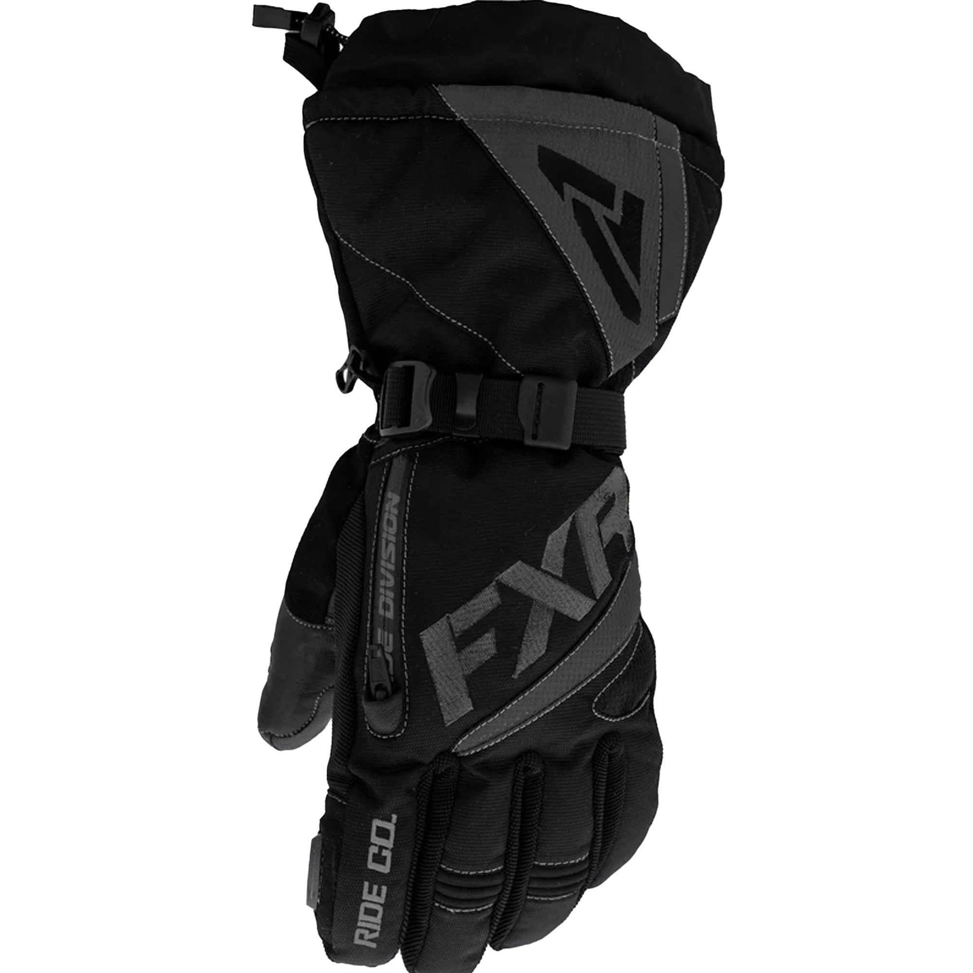 FXR Womens Fusion Gloves Black/Charcoal Womens