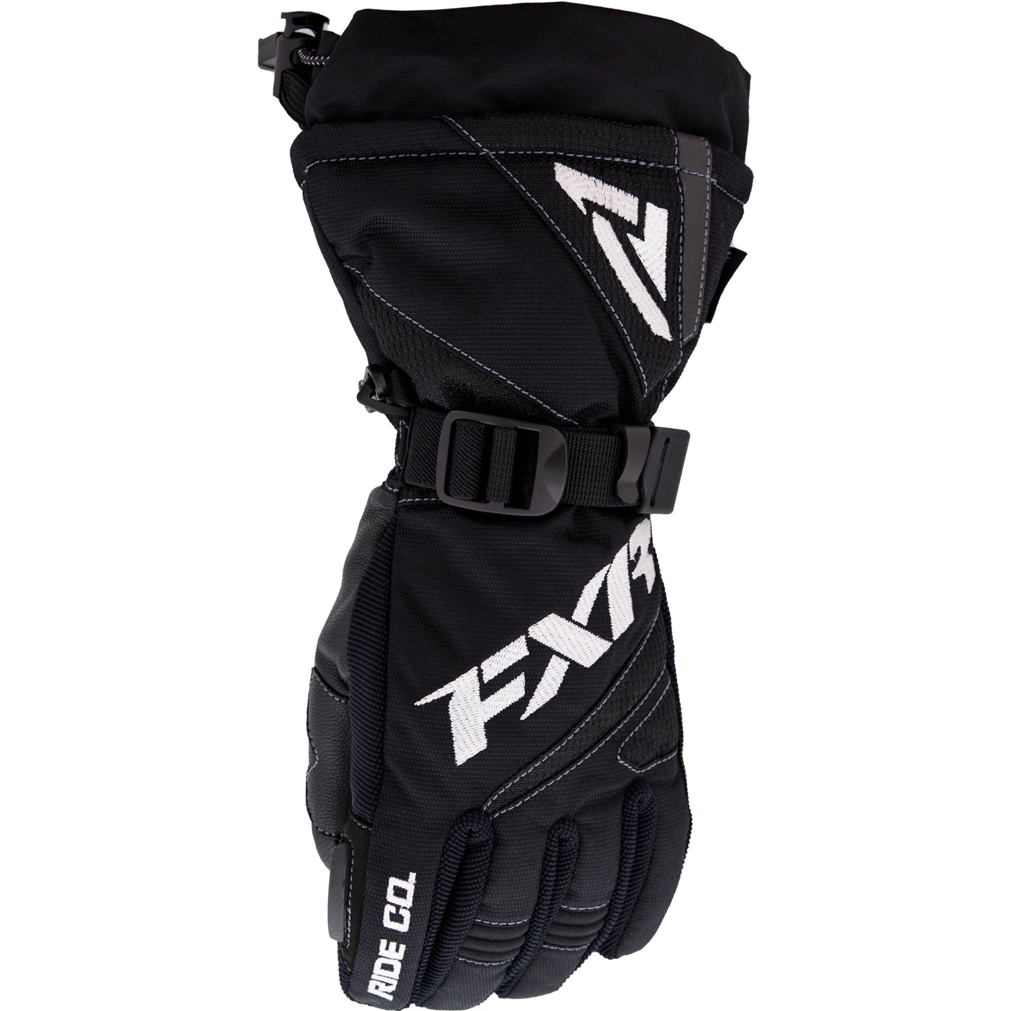 FXR Childs Helix Race Gloves Black Youth