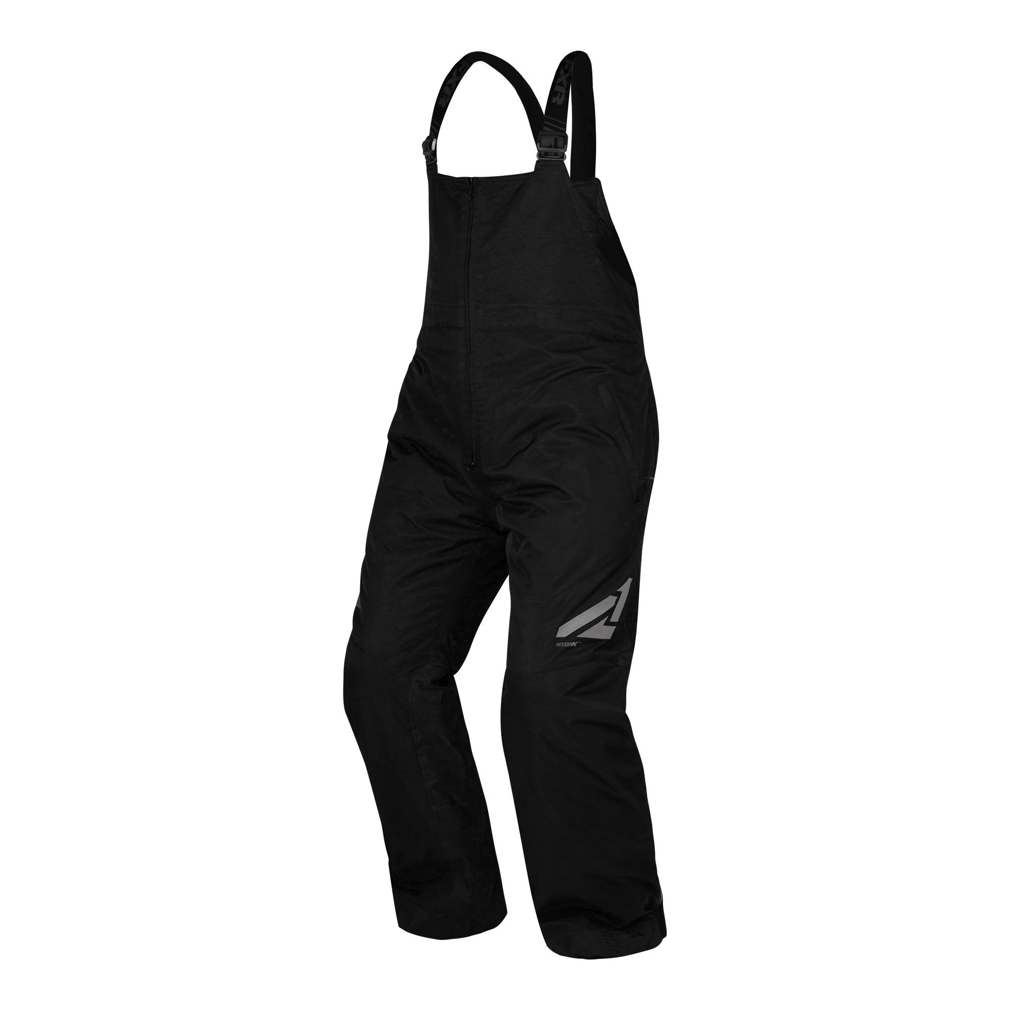 FXR Fuel Bib Snowmobile Pants Black Mens