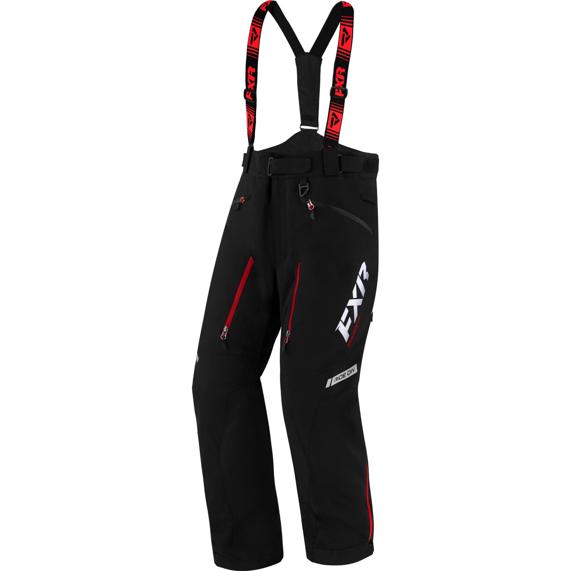 FXR Mission FX Pant Black/Red Mens