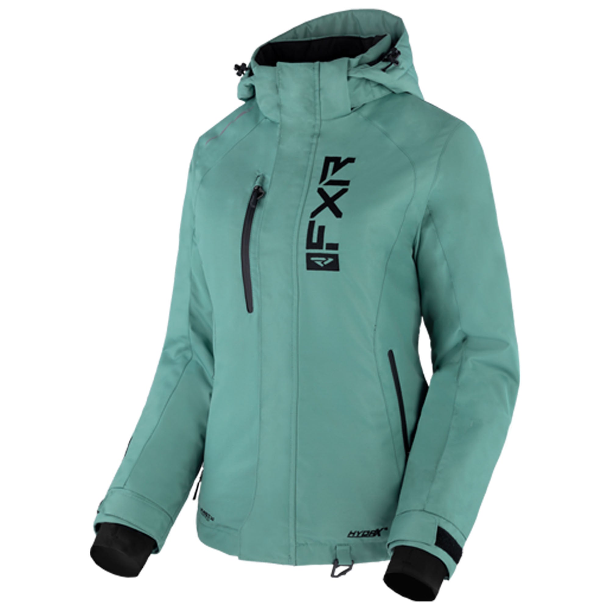 FXR Fresh Snowmobile Jacket Sage/Black Womens
