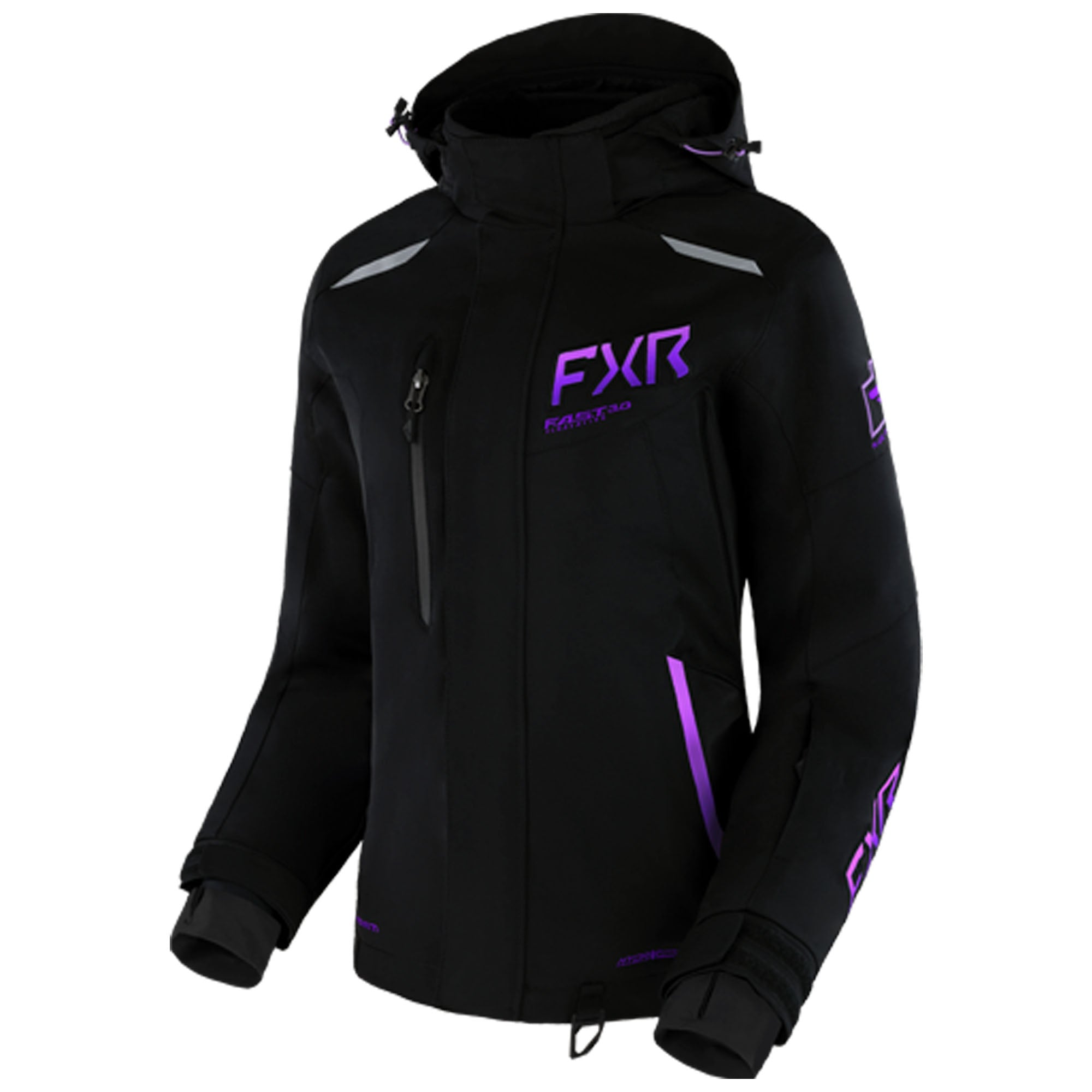 FXR Renegade FX Jacket Black/Purple Fade Womens