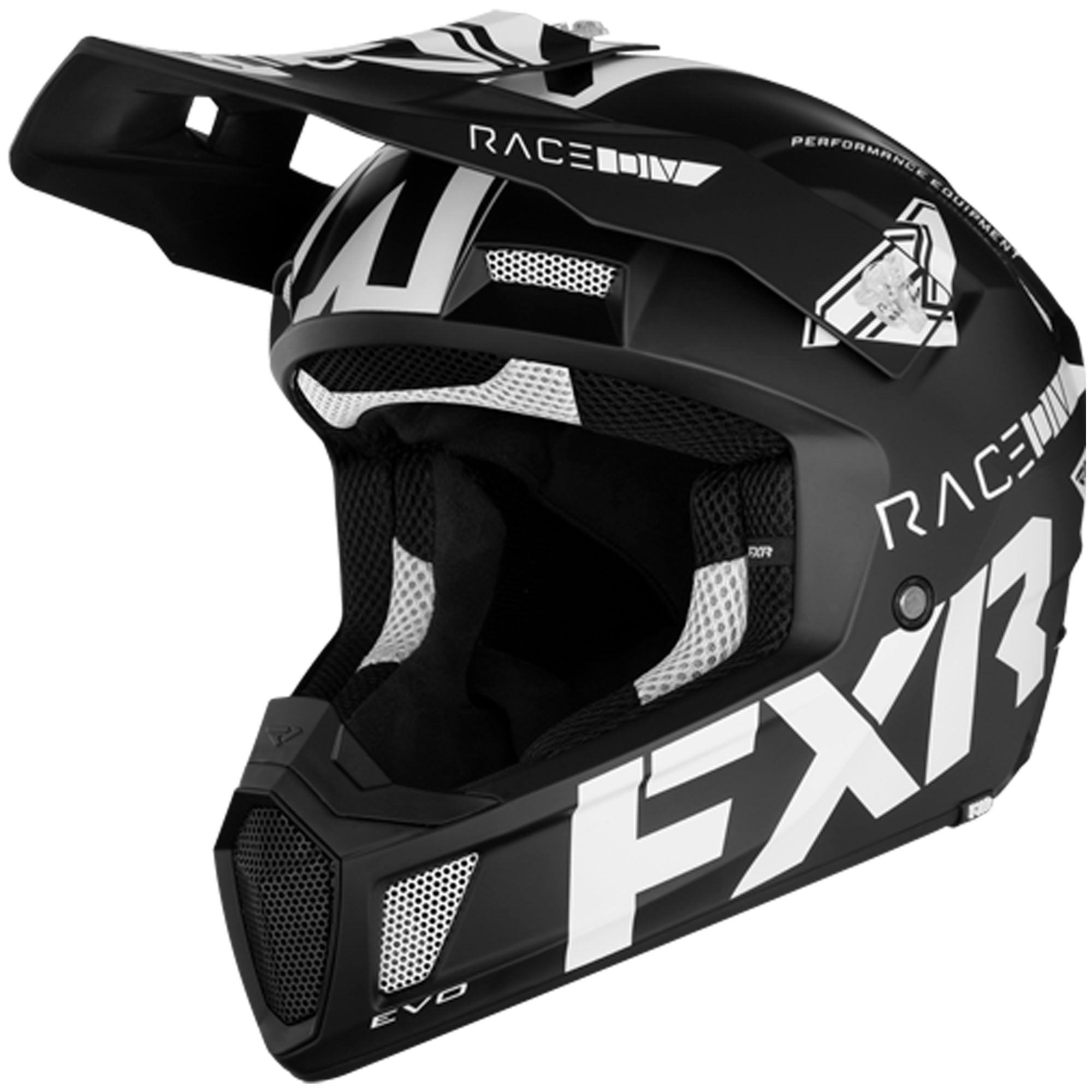FXR Clutch Evo Helmet White Unisex-Adult