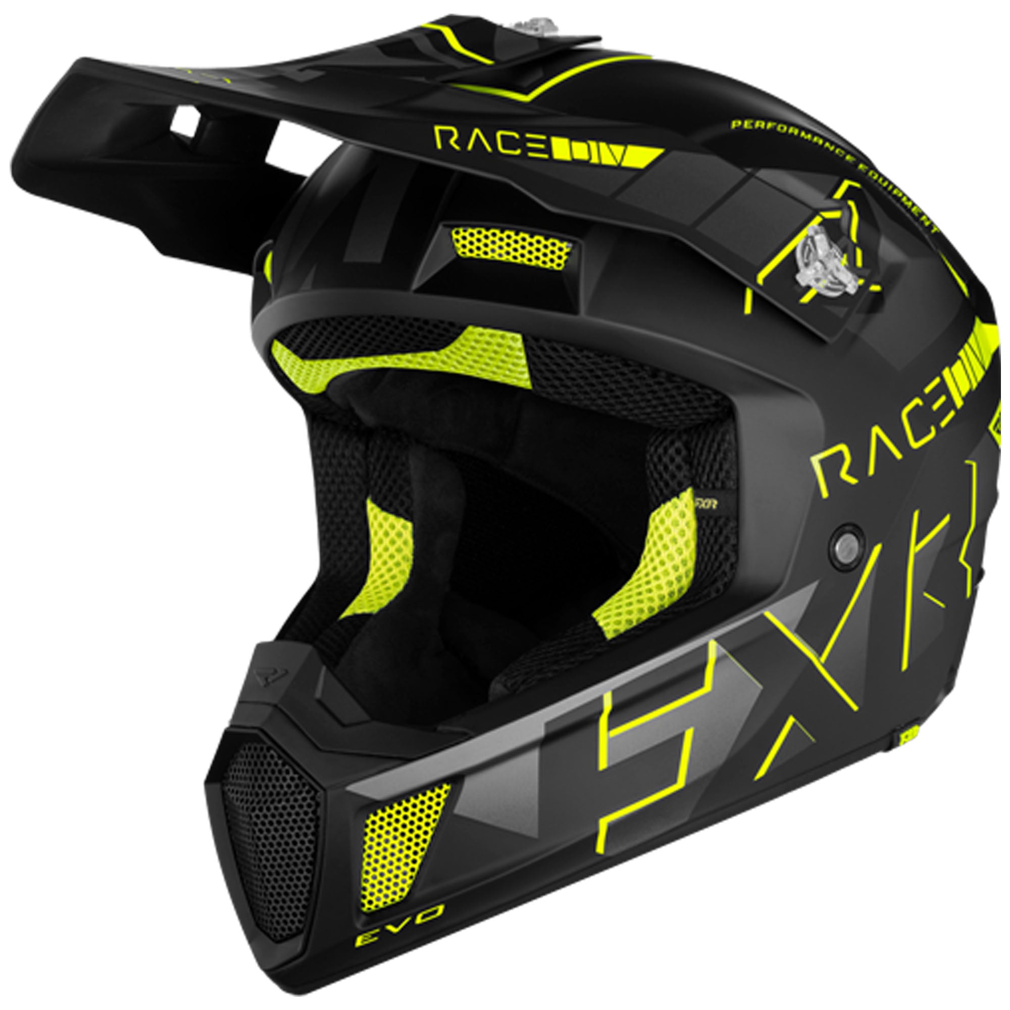 FXR Clutch Evo Helmet HiVis Unisex-Adult