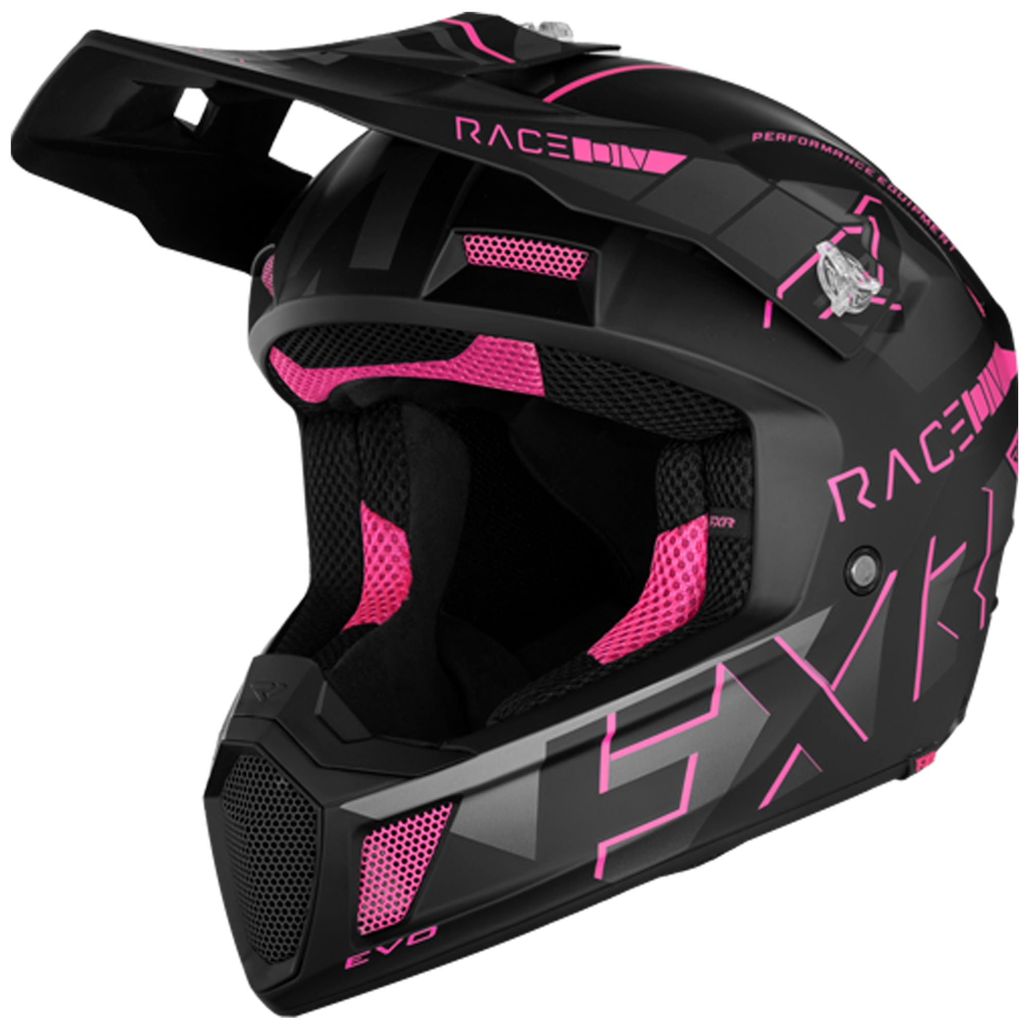 FXR Clutch Evo Helmet Electric Pink Unisex-Adult