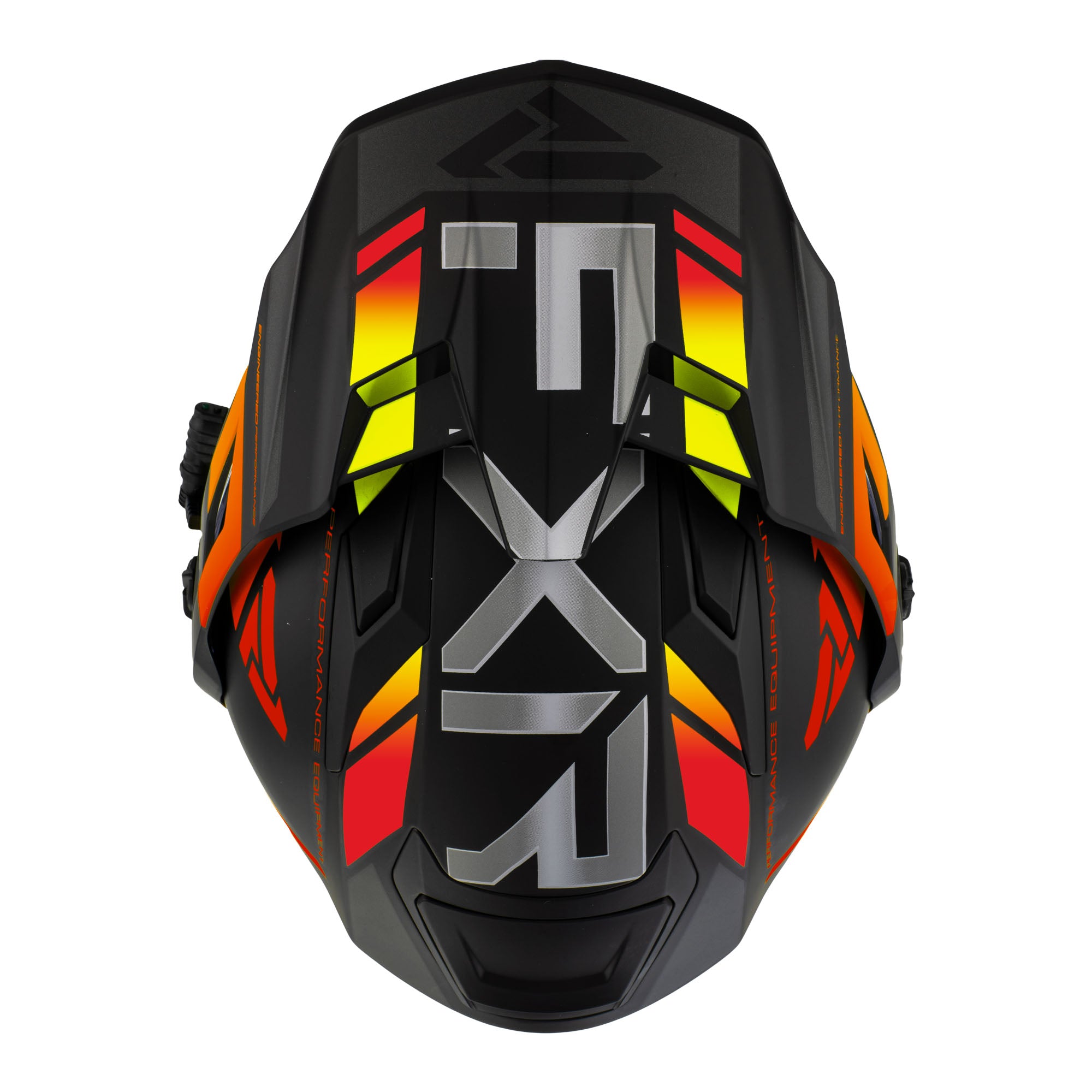 FXR Maverick X Modular Snowmobile Helmet Ignition Orange