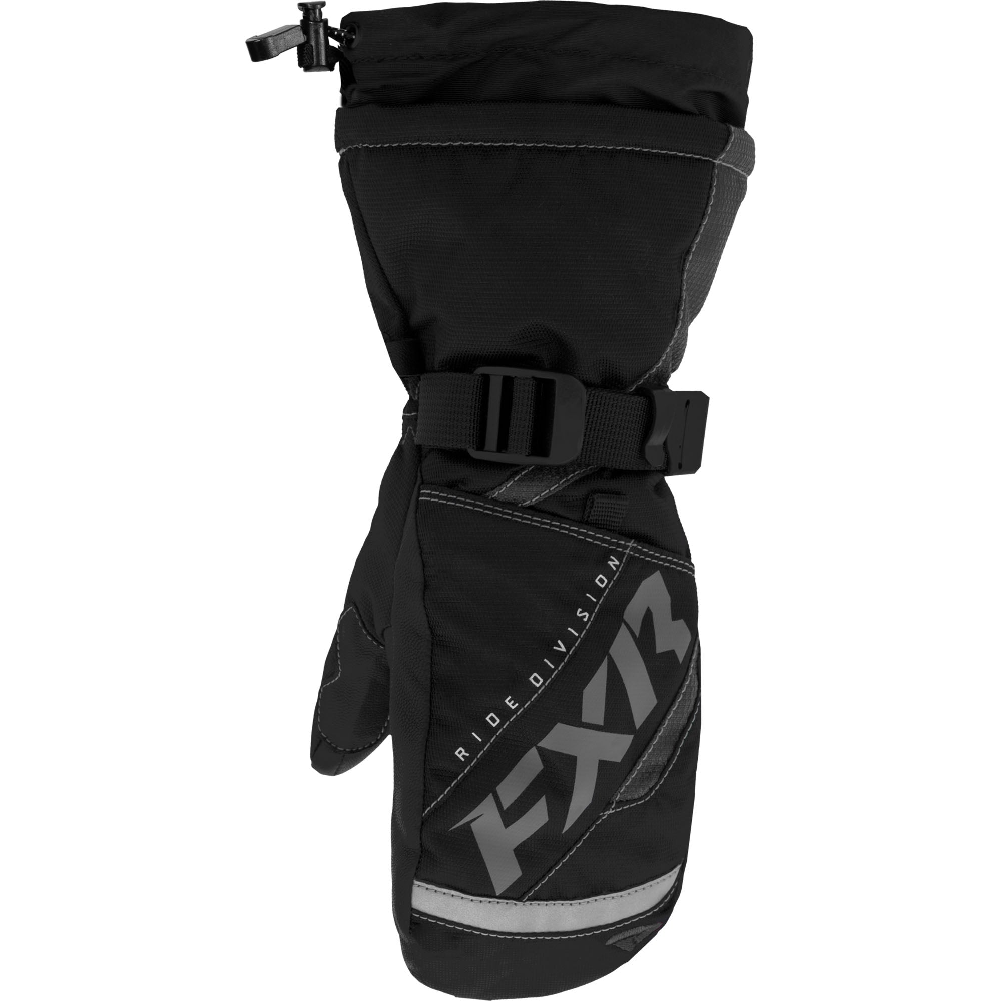 FXR Youth Helix Race Mitt Black Unisex-Child