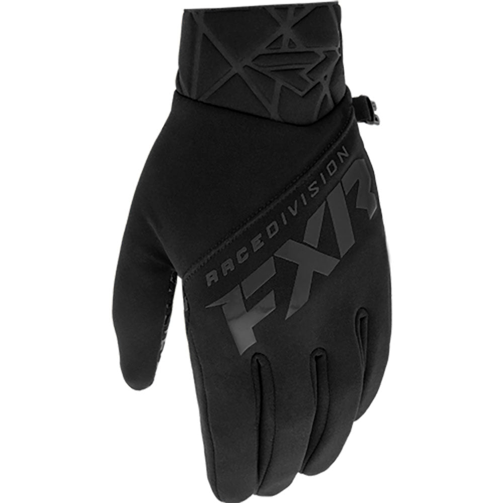 FXR Black Ops Snowmobile Gloves Black Mens