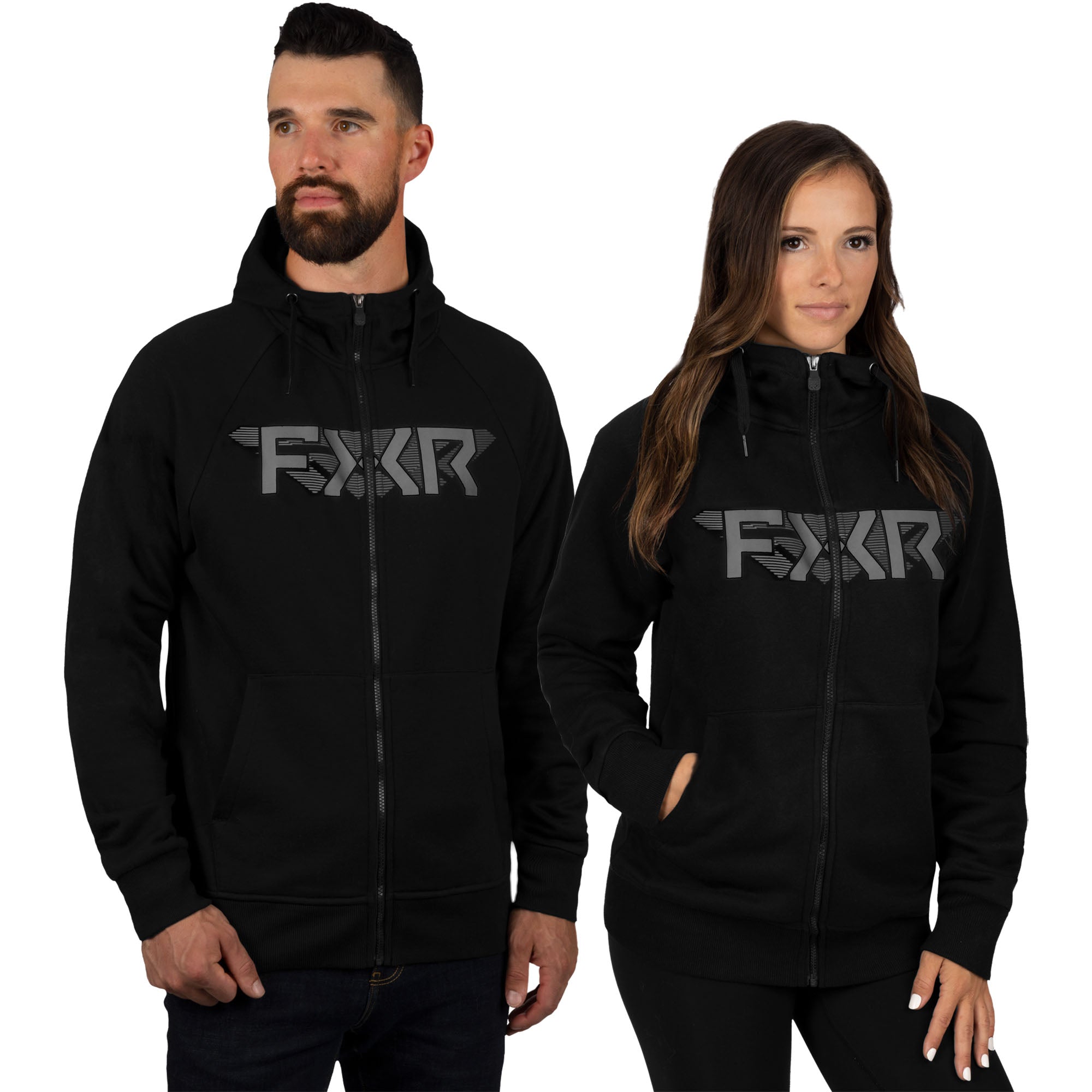 FXR Split Hoodie Black Ops Unisex-Adult