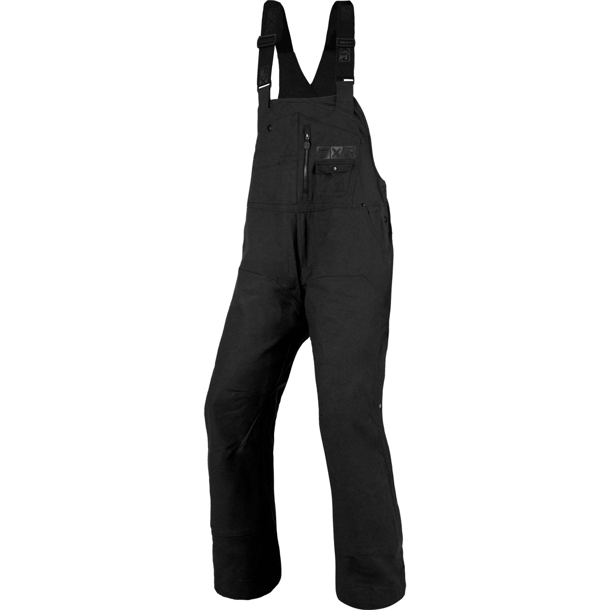 FXR Task Bib Pant Black Unisex-Adult
