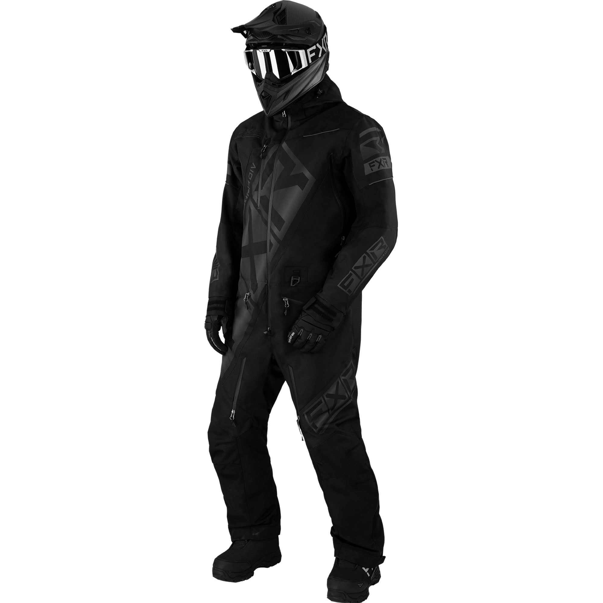 FXR CX F.A.S.T. Insulated Snowmobile Monosuit Black Ops Mens