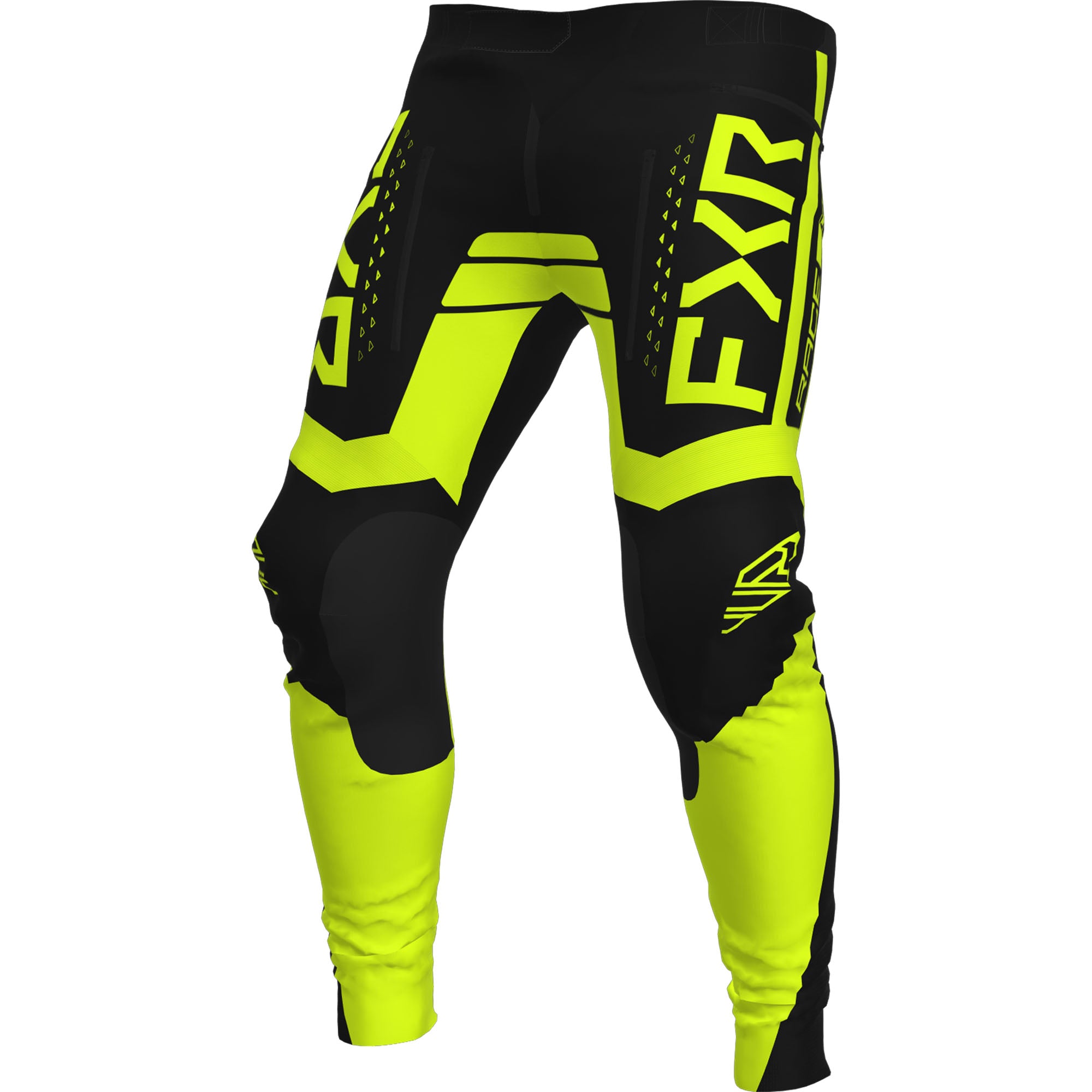 FXR Contender MX Pants Black/HiVis Unisex-Adult