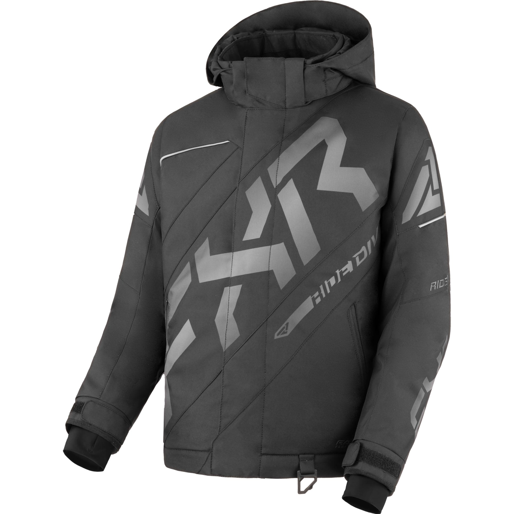 FXR Child CX Snowmobile Jacket Black Ops Unisex-Child