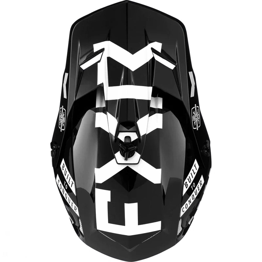 FXR Clutch Gladiator Offroad Helmet Black/White
