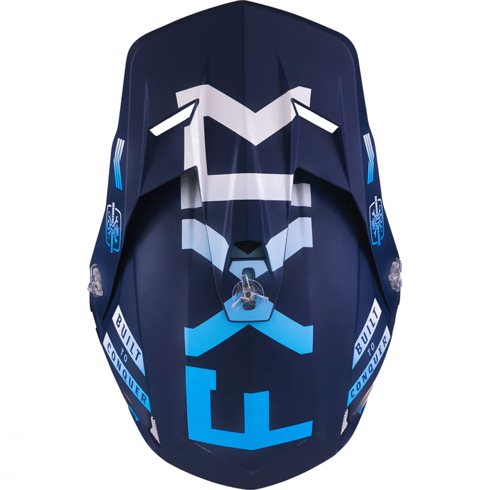 FXR Clutch Gladiator Offroad Helmet Blue