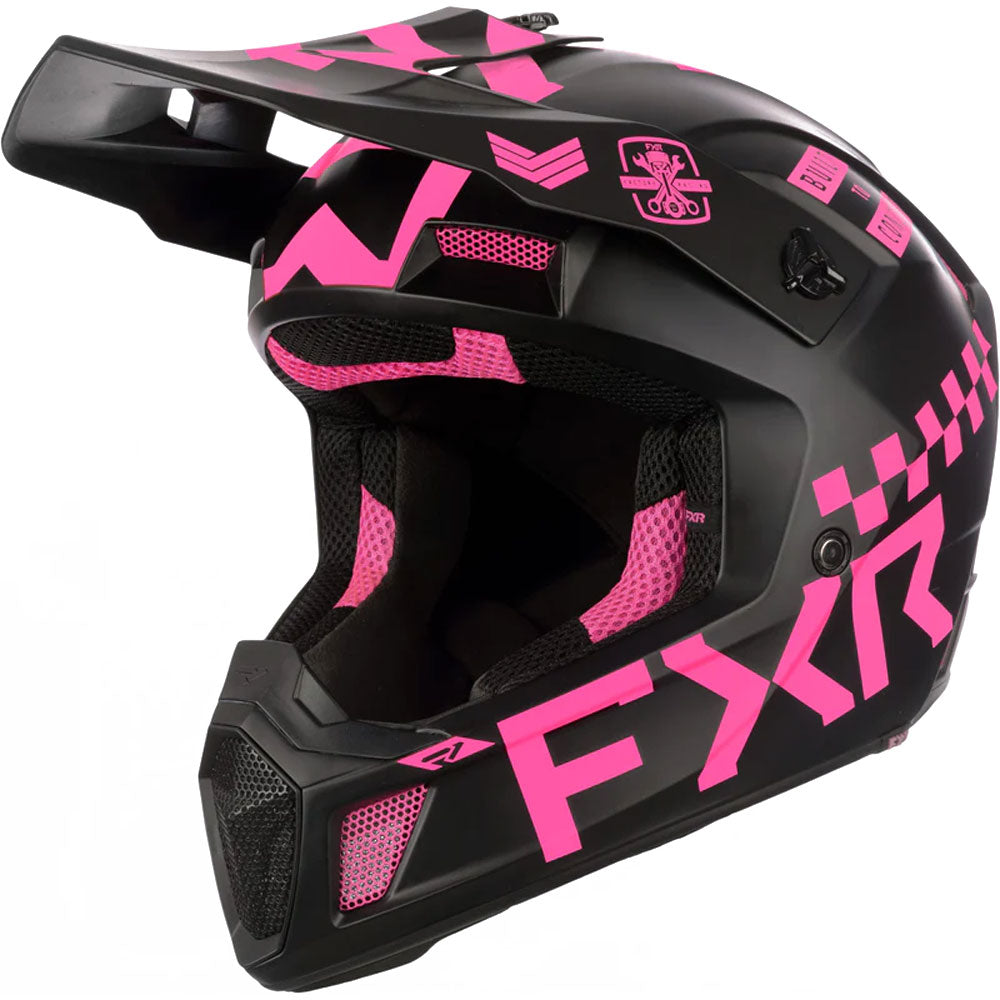 FXR Clutch Gladiator Helmet Pink Unisex-Adult