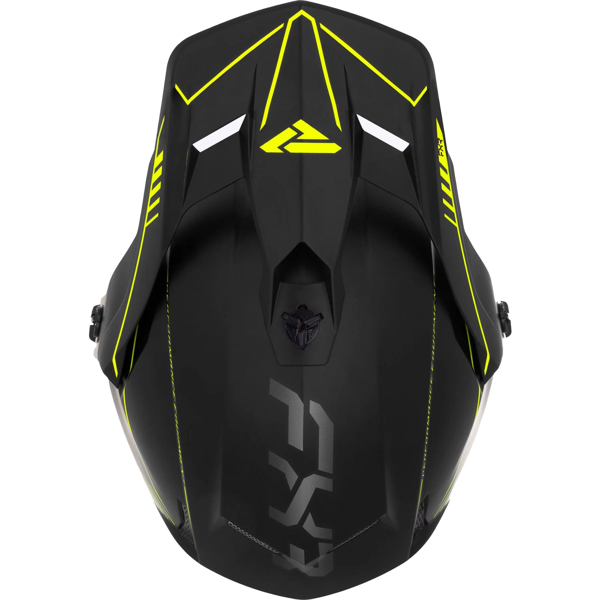 FXR Clutch X Pro Snowmobile Helmet Hi-Vis Black