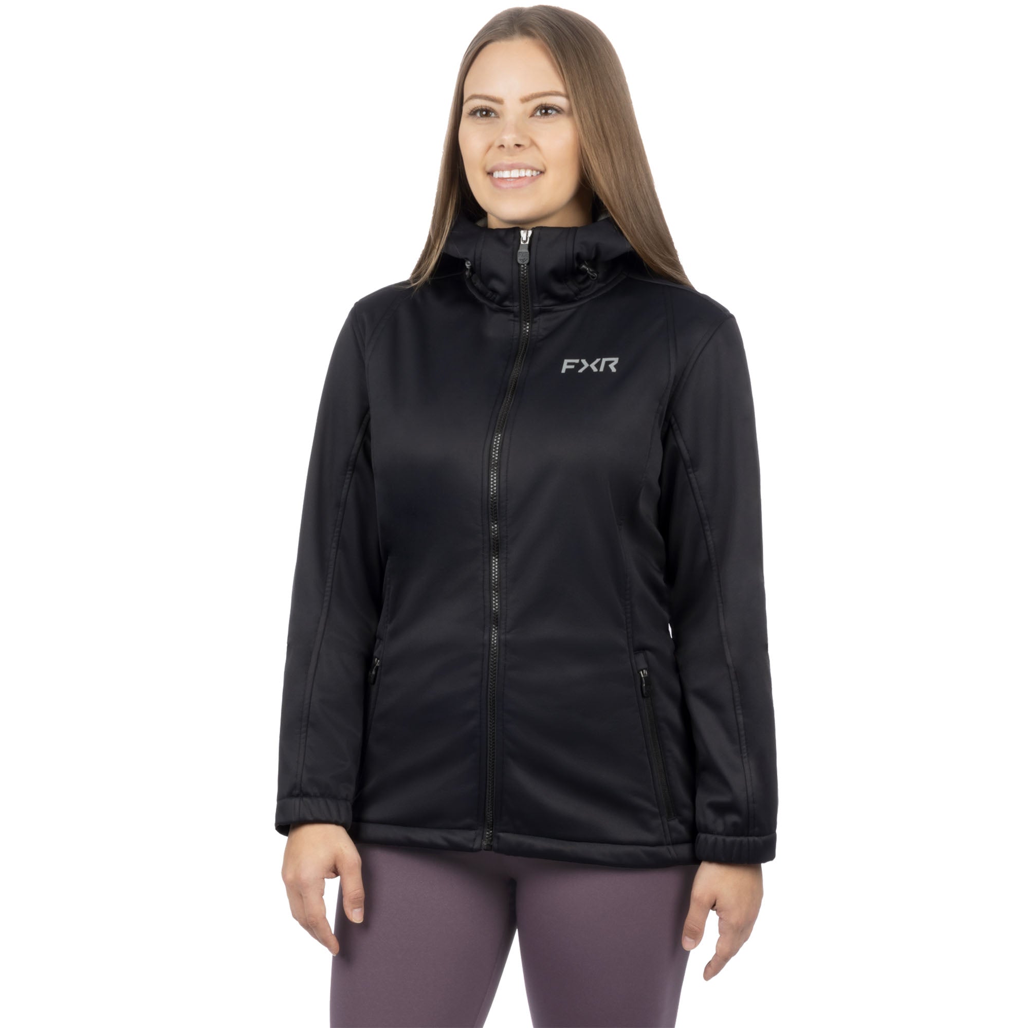 FXR Pulse Softshell Jacket Black/Grey Womens