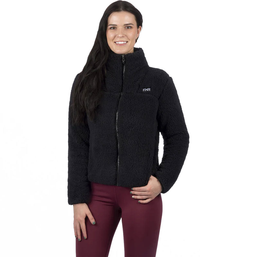 FXR Mantra Sherpa Jacket Black/Grey Womens