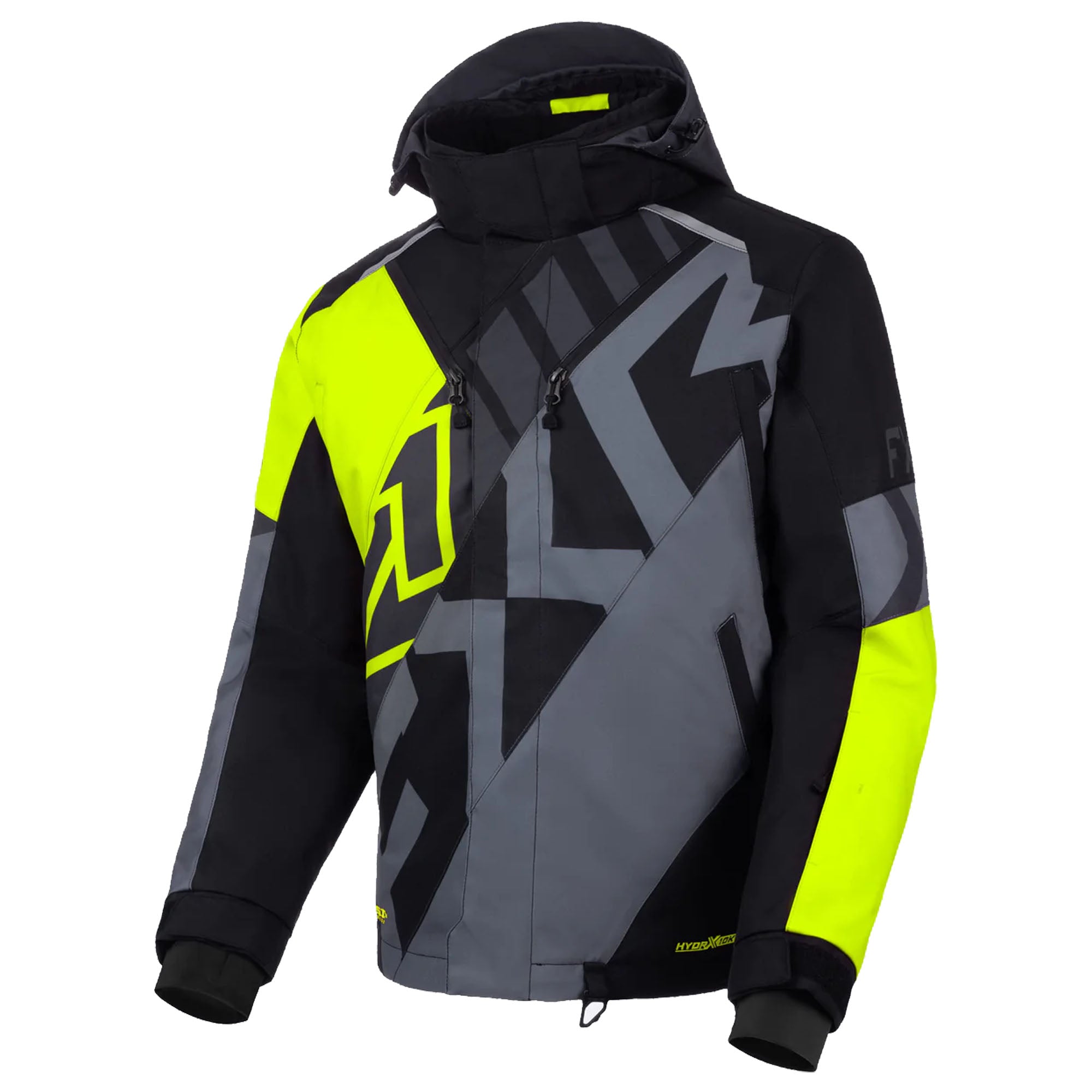 FXR Mens Cold Cross CX Jacket Hi Vis/Black/Grey Mens