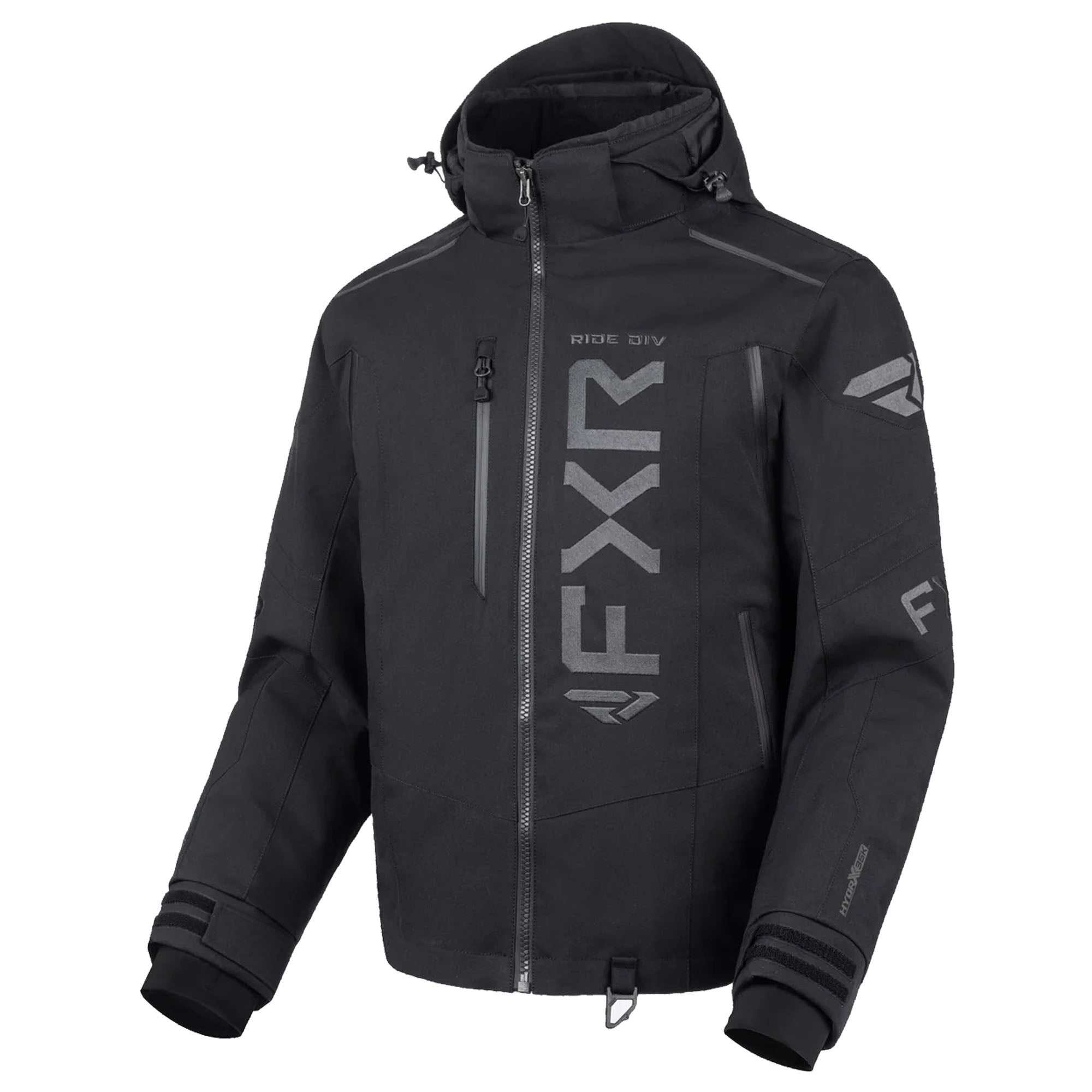 FXR Mens Helium X 2-in-1 Jacket Waterproof Windproof HydrX Black Ops