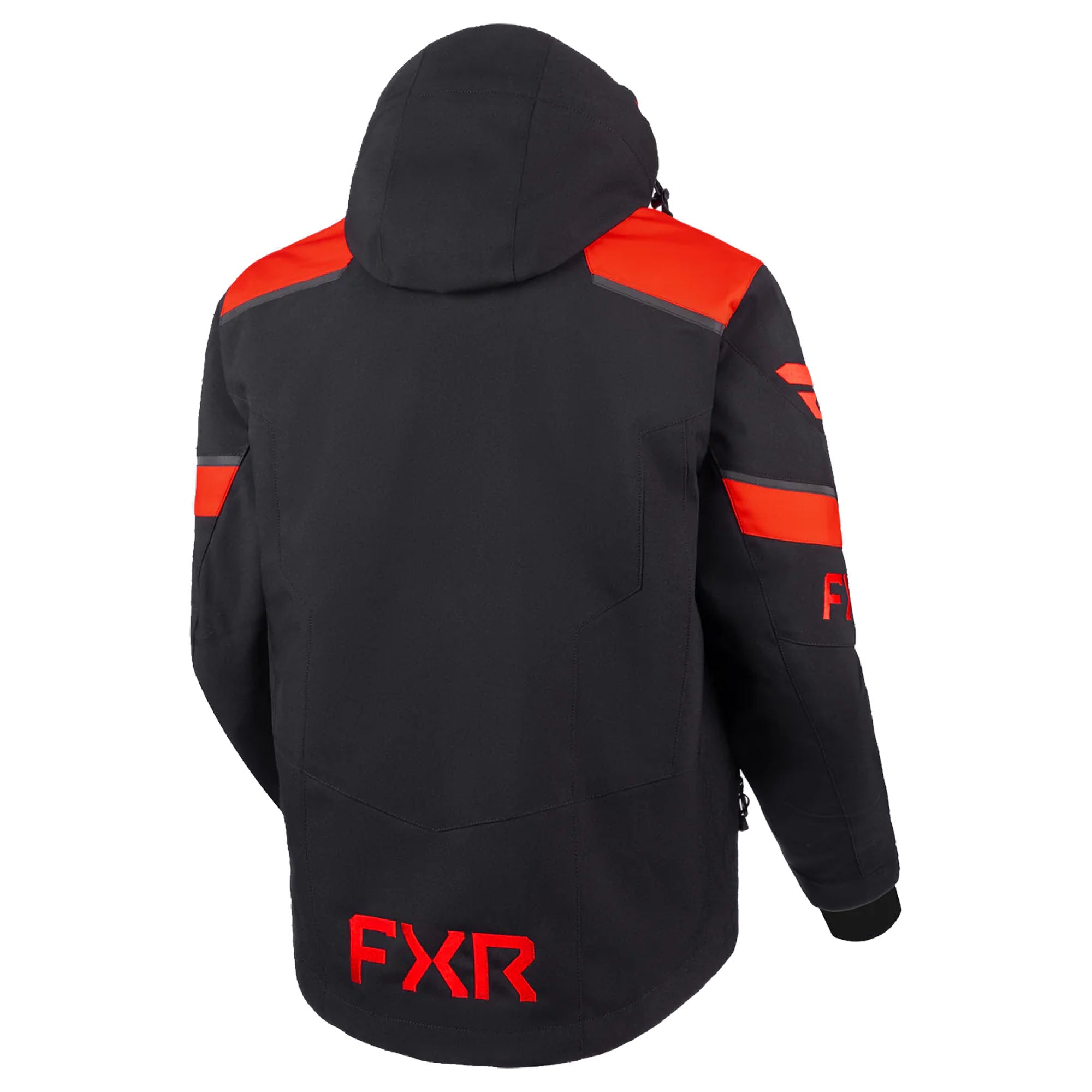 FXR Mens Helium X 2-in-1 Jacket Waterproof Windproof HydrX Black Red