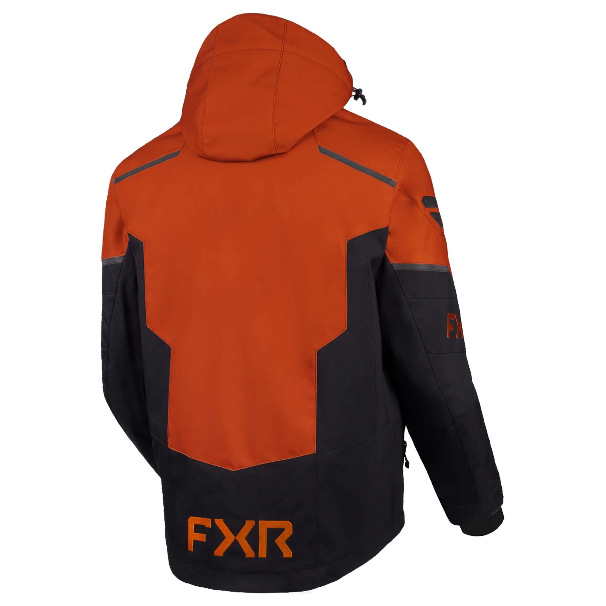 FXR Mens Helium X 2-in-1 Jacket Waterproof Windproof HydrX Burnt Orange Black