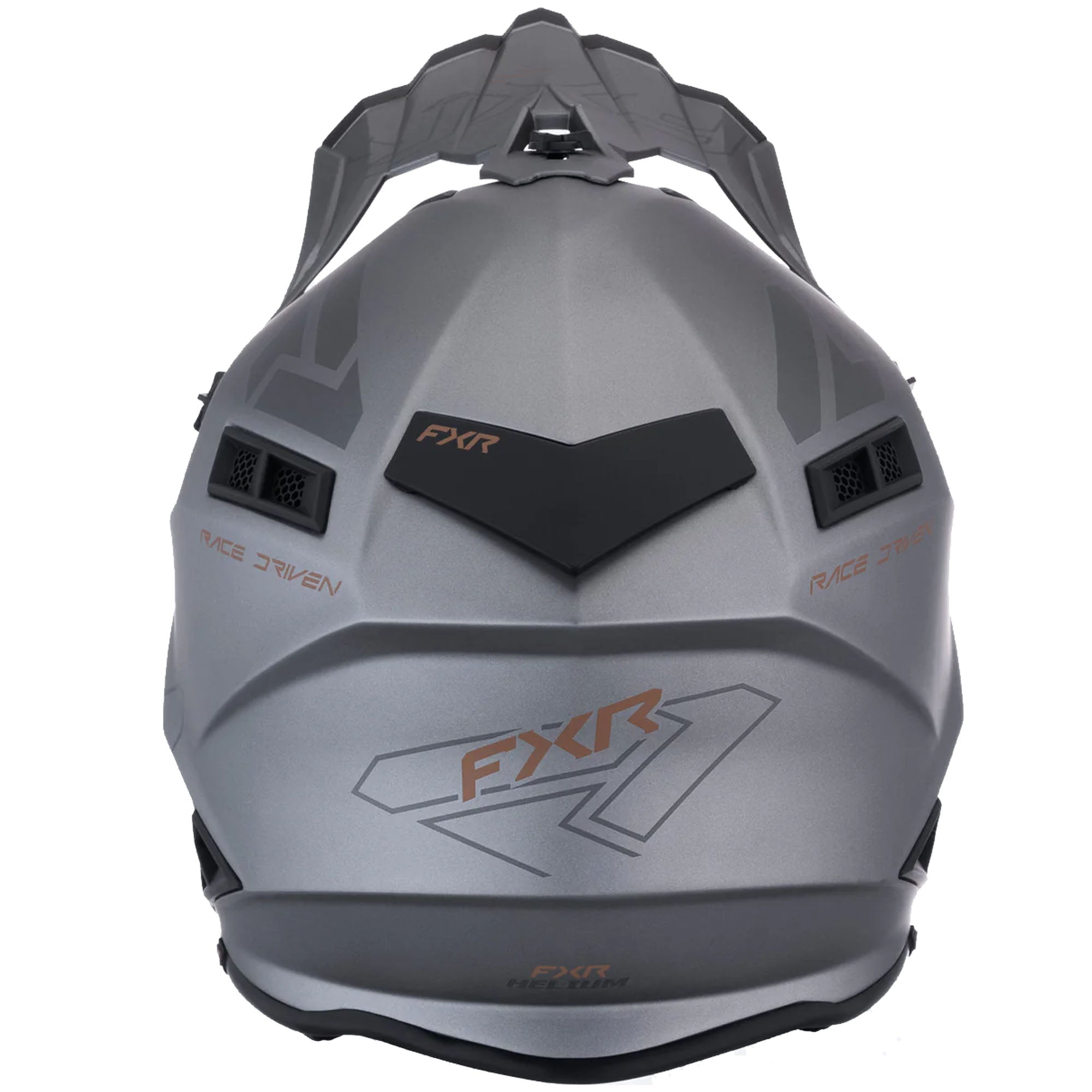 FXR Helium Prime Helmet Lightweight Quick-Release Fiberglass Titanium Kash FMVSS 218