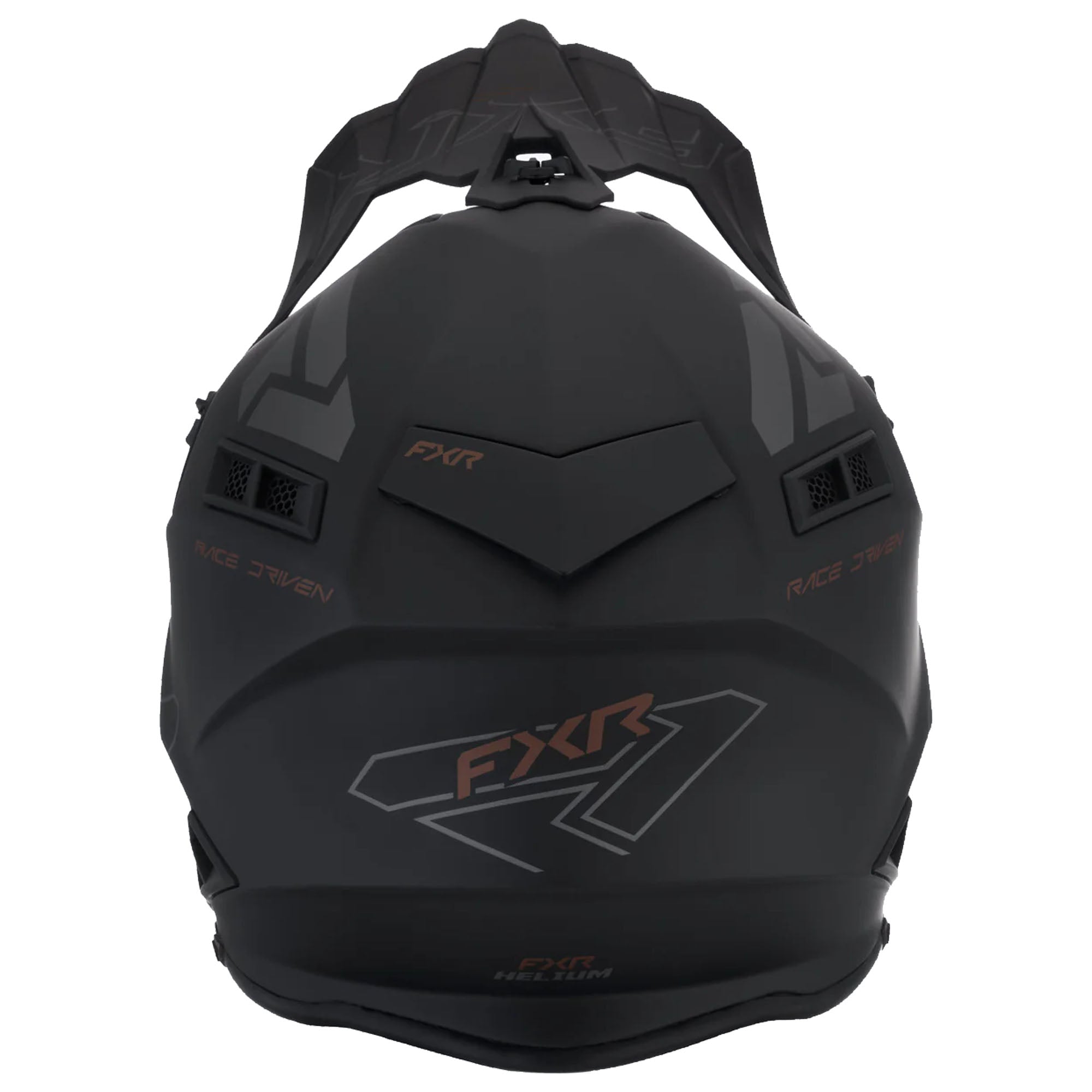 FXR Helium Prime Helmet Lightweight Quick-Release Fiberglass Black FMVSS 218