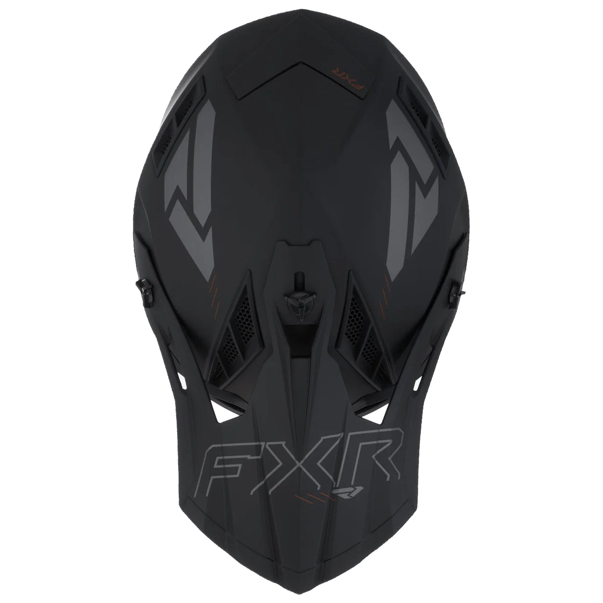 FXR Helium Prime Helmet Lightweight Quick-Release Fiberglass Black FMVSS 218