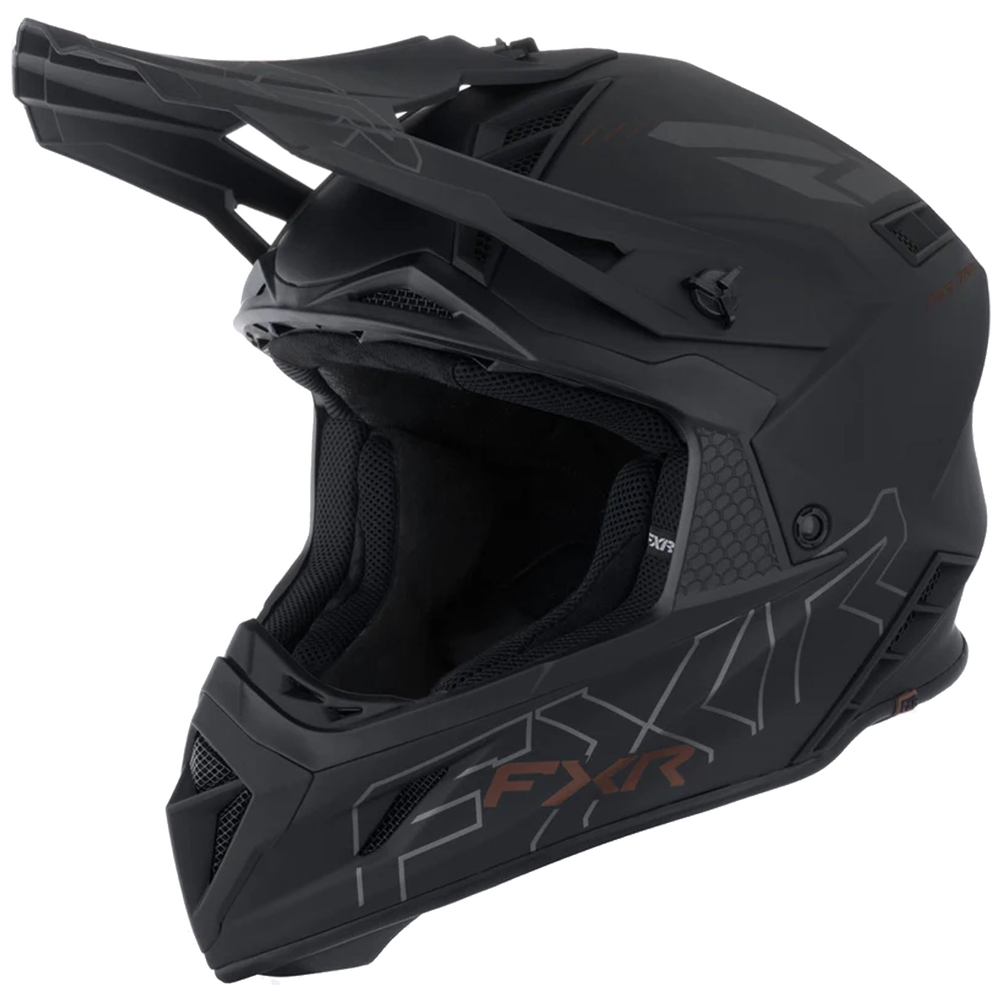 FXR Helium Prime Helmet Black Unisex-Adult