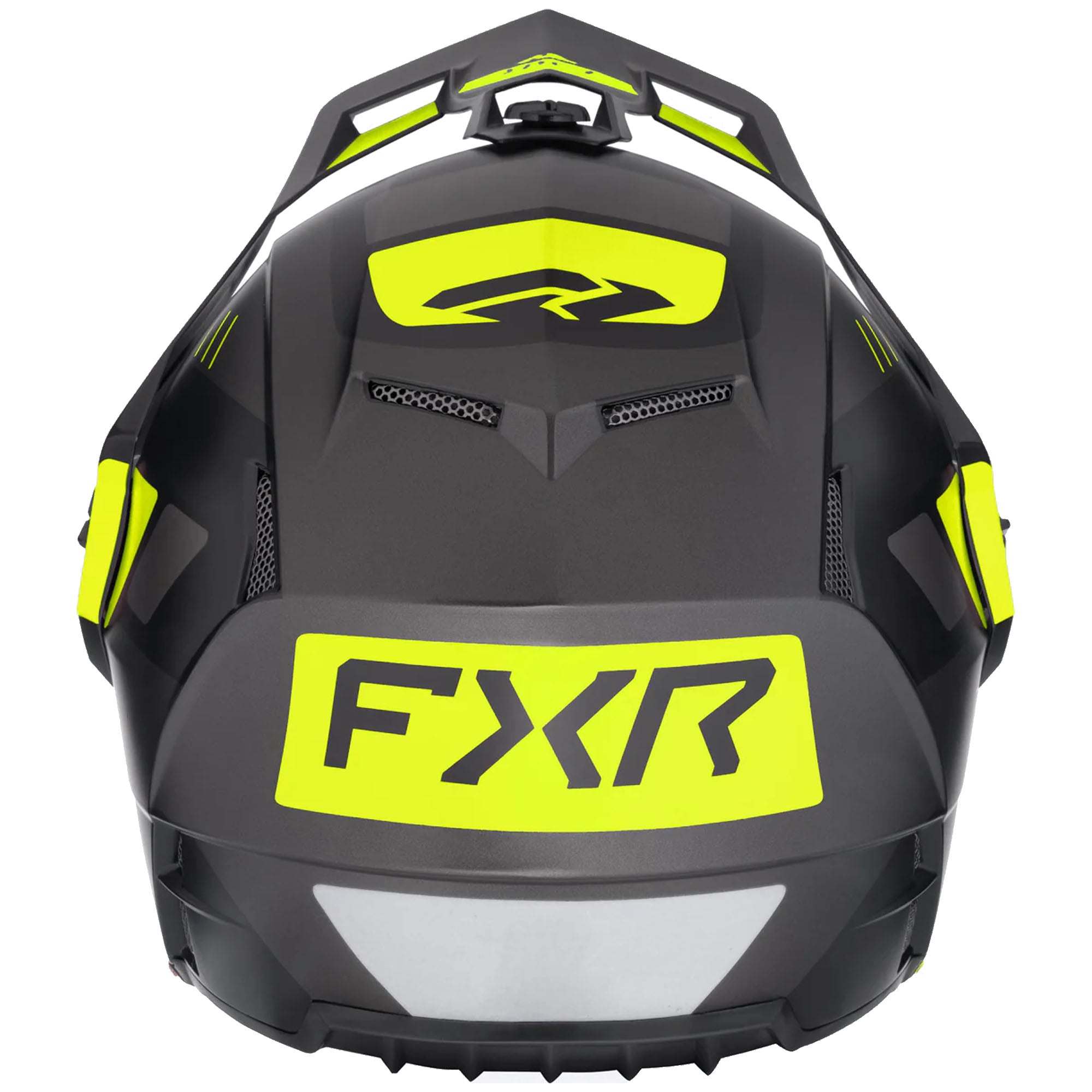 FXR Clutch X Helmet w Electric Shield Heated Light Quick-Release Black HiVis FMVSS 218