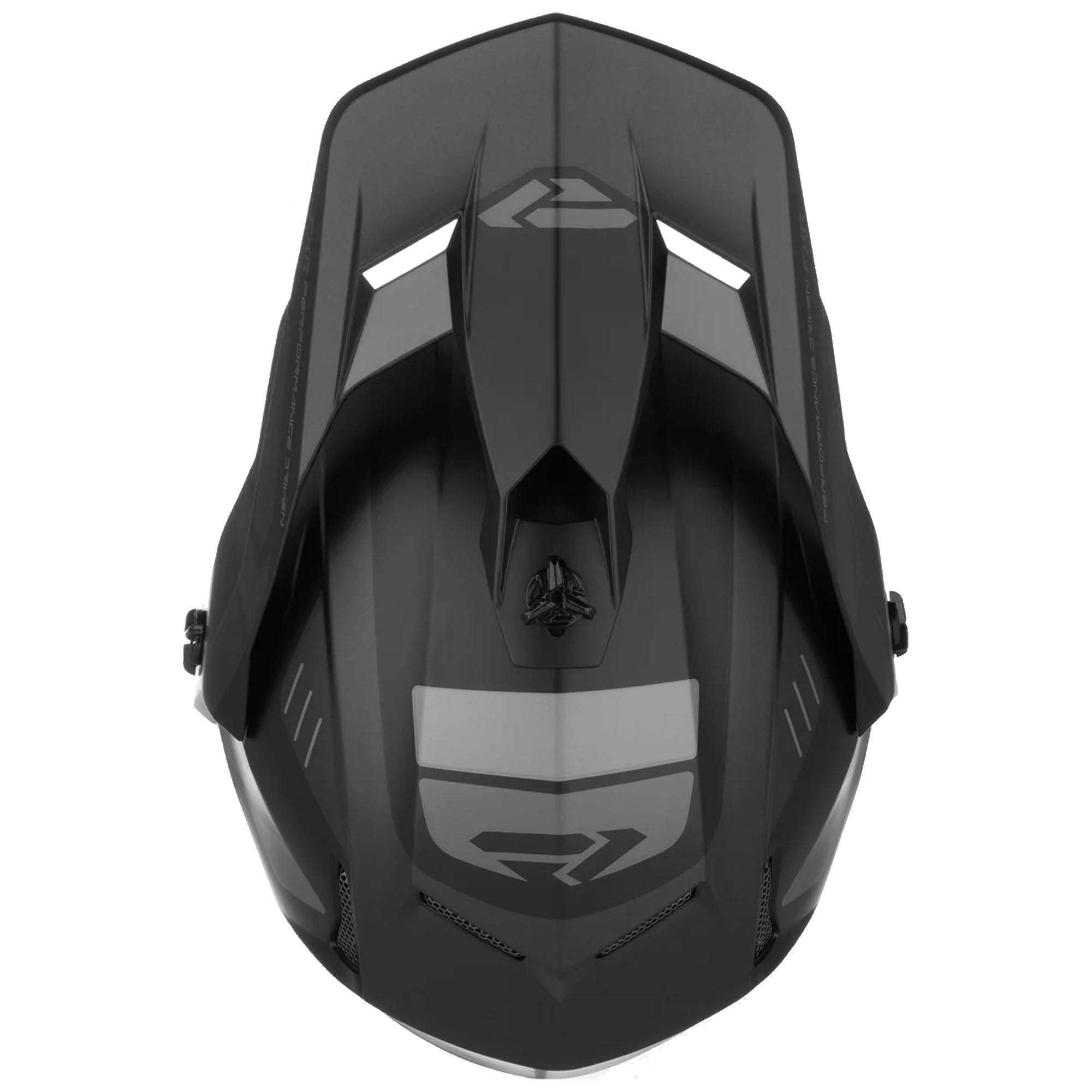 FXR Youth Clutch X Helmet w Dual Shield Quick Release Dual Density EPS Black Ops FMVSS