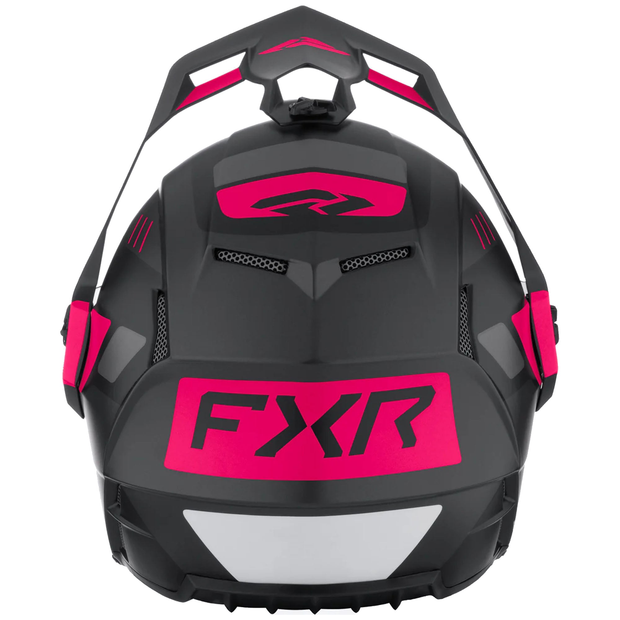 FXR Youth Clutch X Helmet w Dual Shield Quick Release Dual Density EPS Black Razz FMVSS