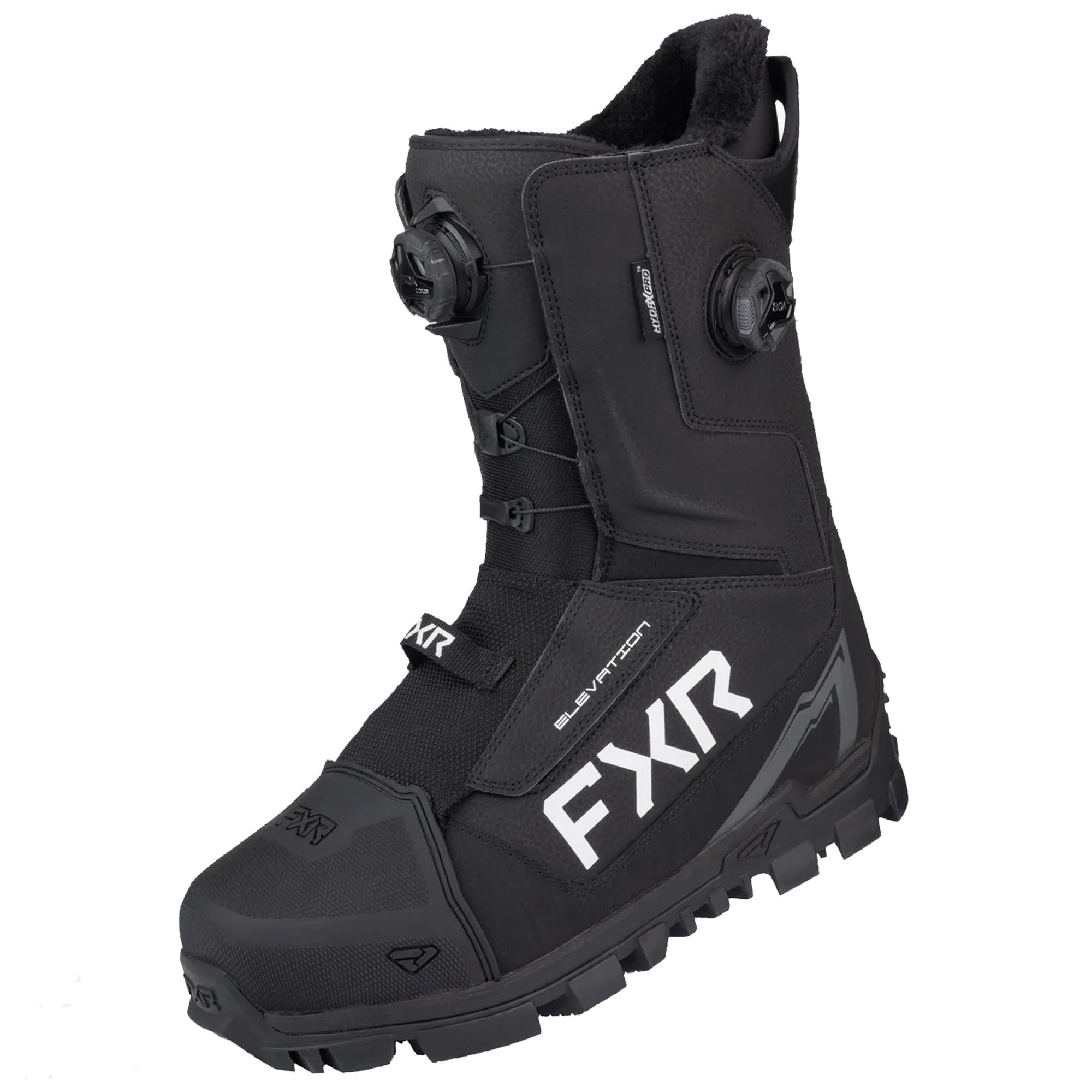 FXR Elevation Dual BOA Boots Insulated Waterproof Durable Comfort Warm Black