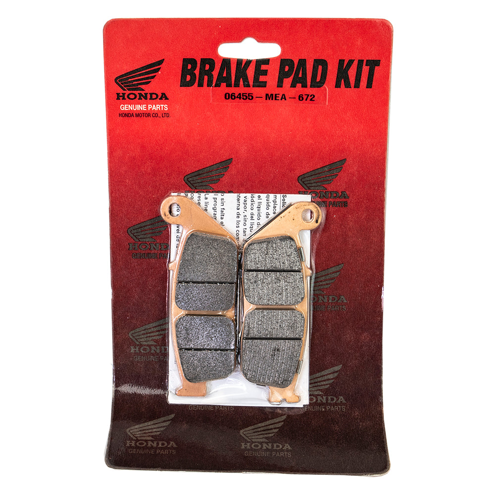 Honda 06455-MEA-672 Front Brake Pad Set VT Shadow X1300S X1300R X1300C Spirit