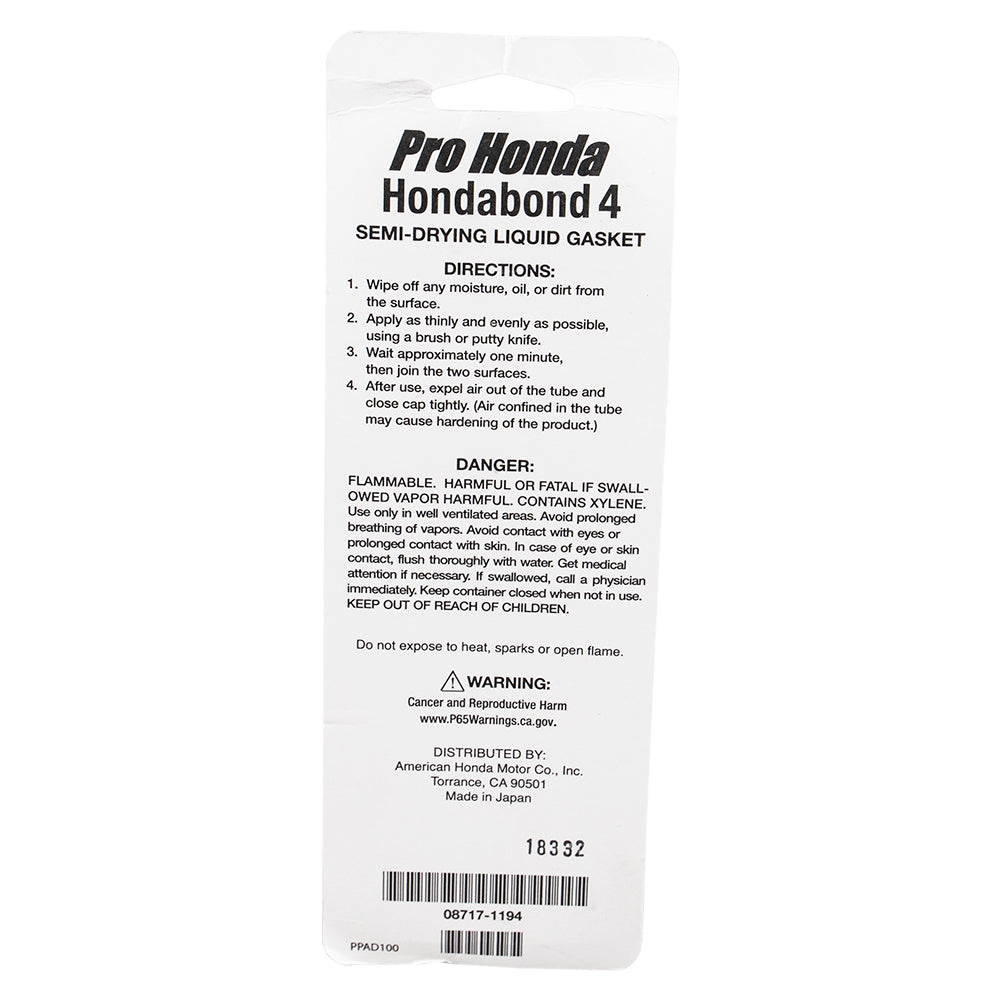 Genuine OEM Honda Liquid Gasket