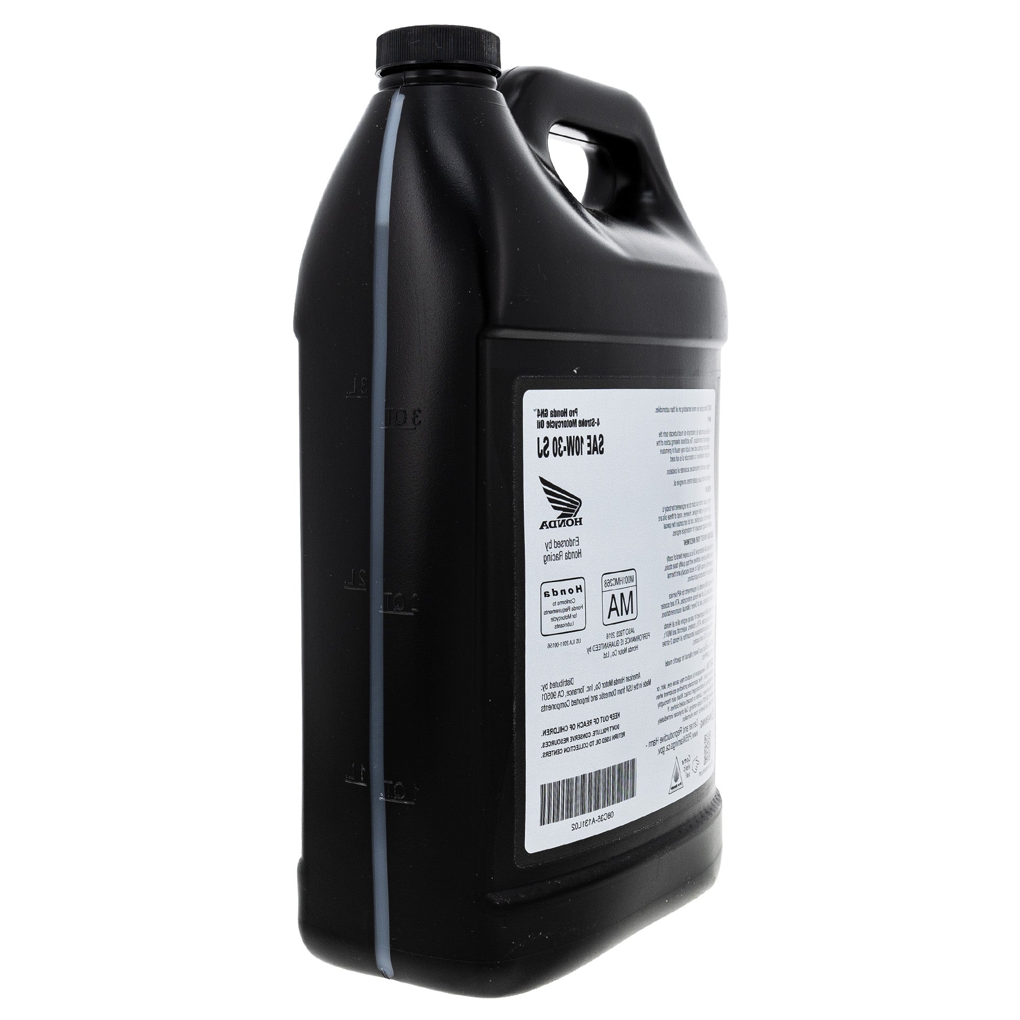 Honda 08C35-A131L02 Genuine GN4 10W30 4-Stroke Motor Engine Oil 1 Gallon ATV Pro