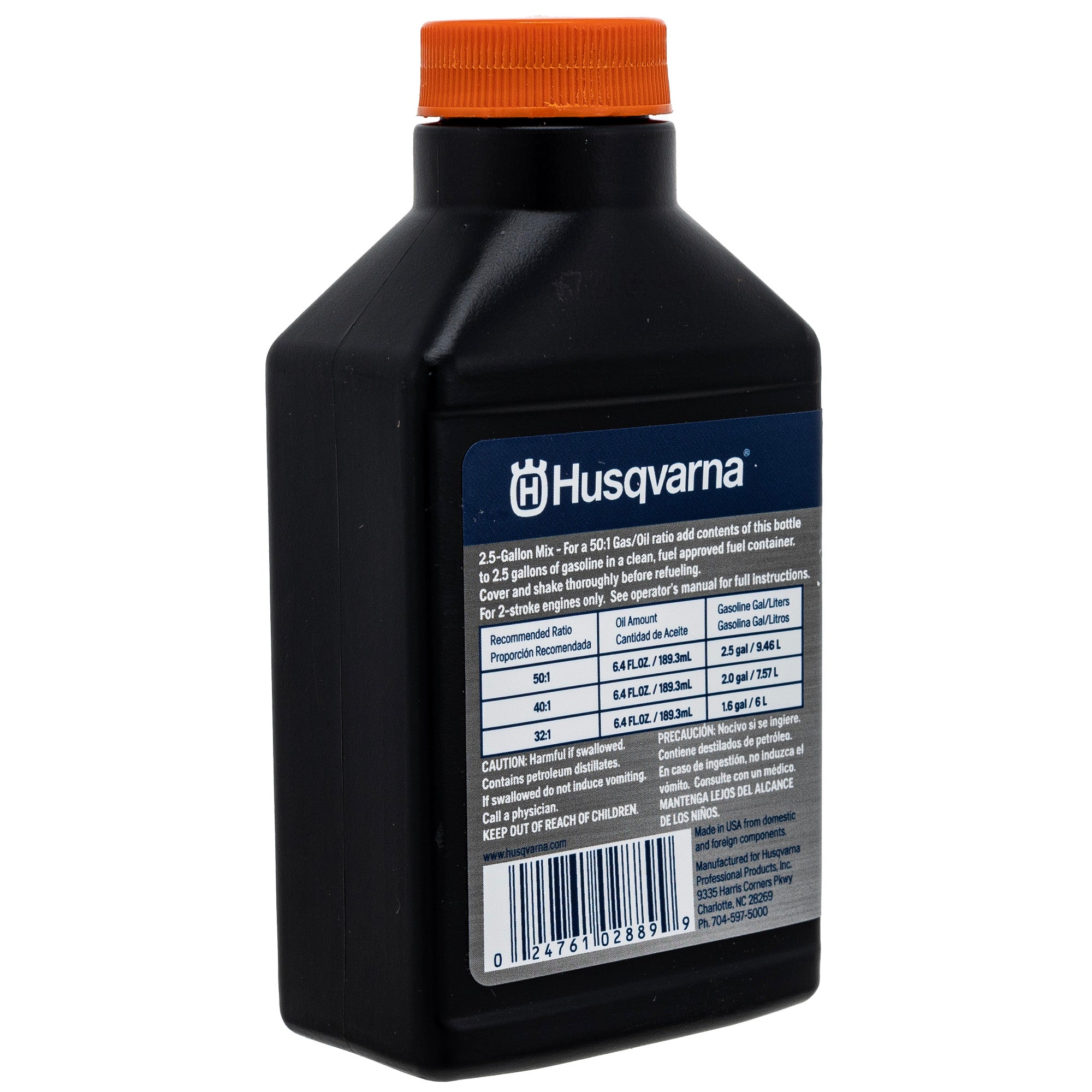 Husqvarna 593152603 2 Stroke Cycle HP High Performance Oil of 6.4oz Bottles 50:1