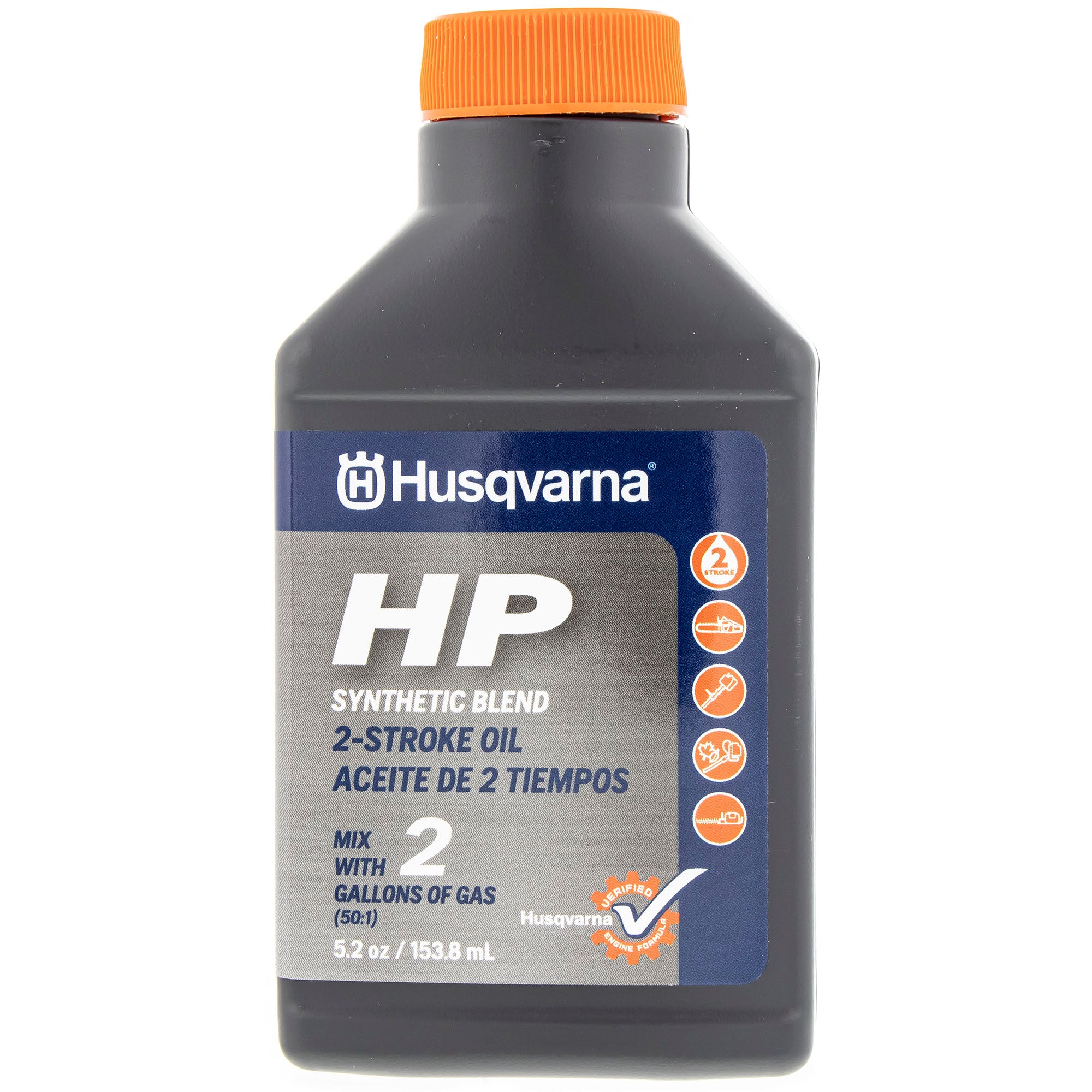 Husqvarna 2HP HP 2-Stroke Engine Oil 5.2oz Bottle High Performance Synthetic